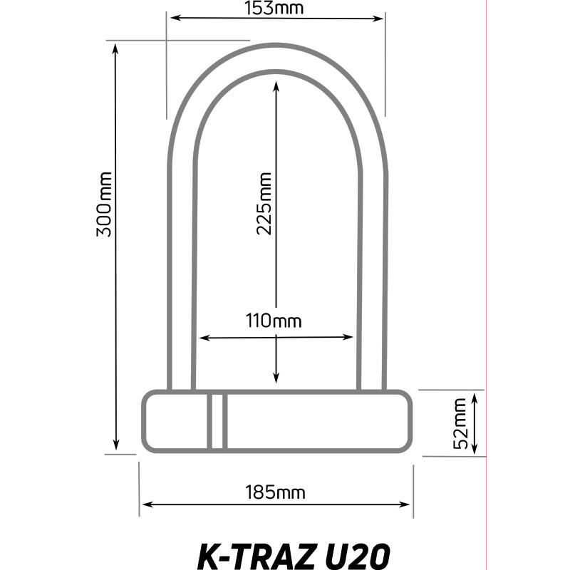 U-lock Zefal K-Traz U20