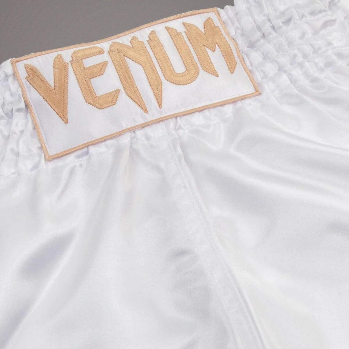 Venum Classic Muay Thai Shorts White/Gold XXL 2/5