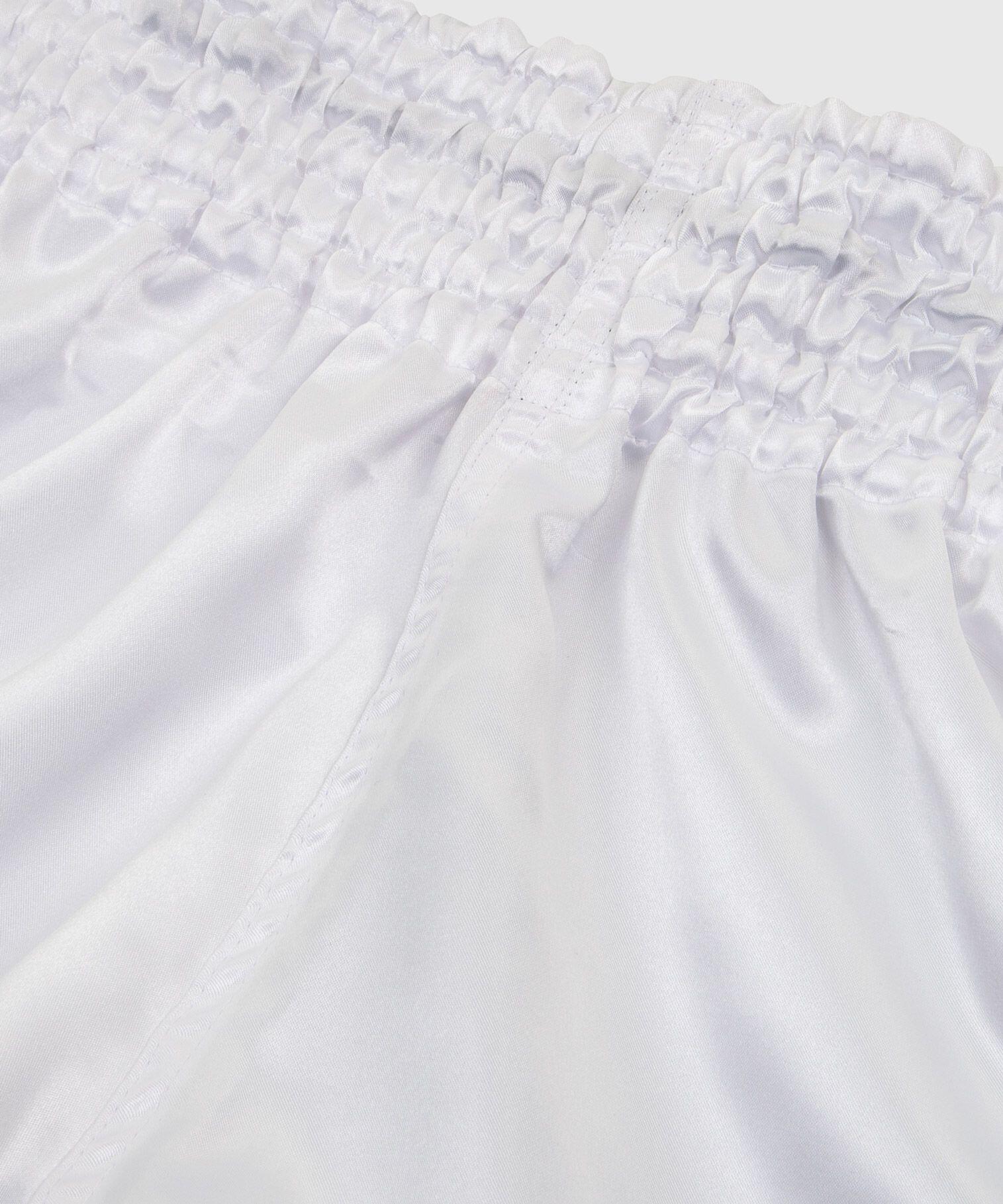 Pantalones cortos clásicos Venum Muay Thai blancos/dorados talla M 5/6