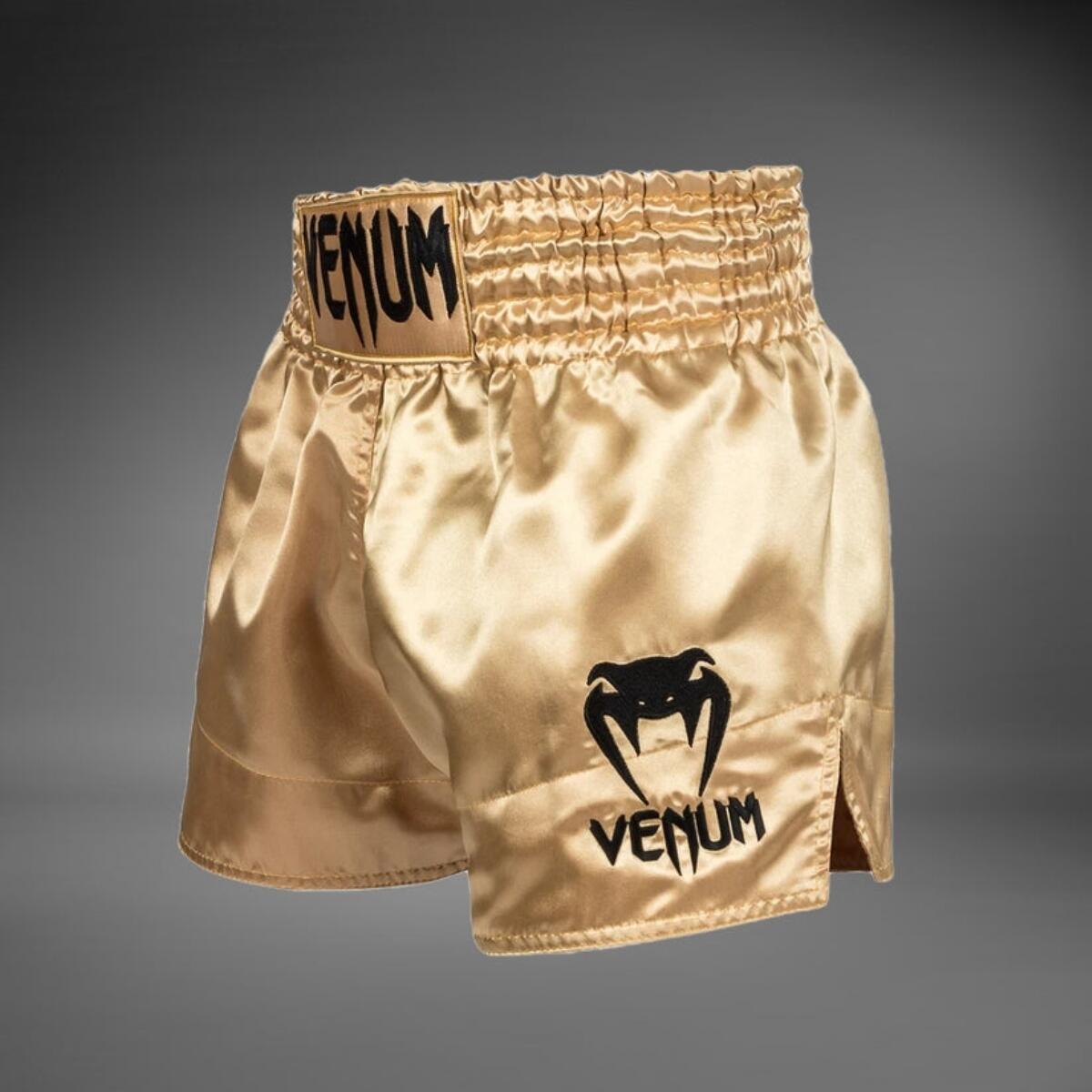 Venum Muay Thai Shorts Classic Gold/Schwarz S 3/5