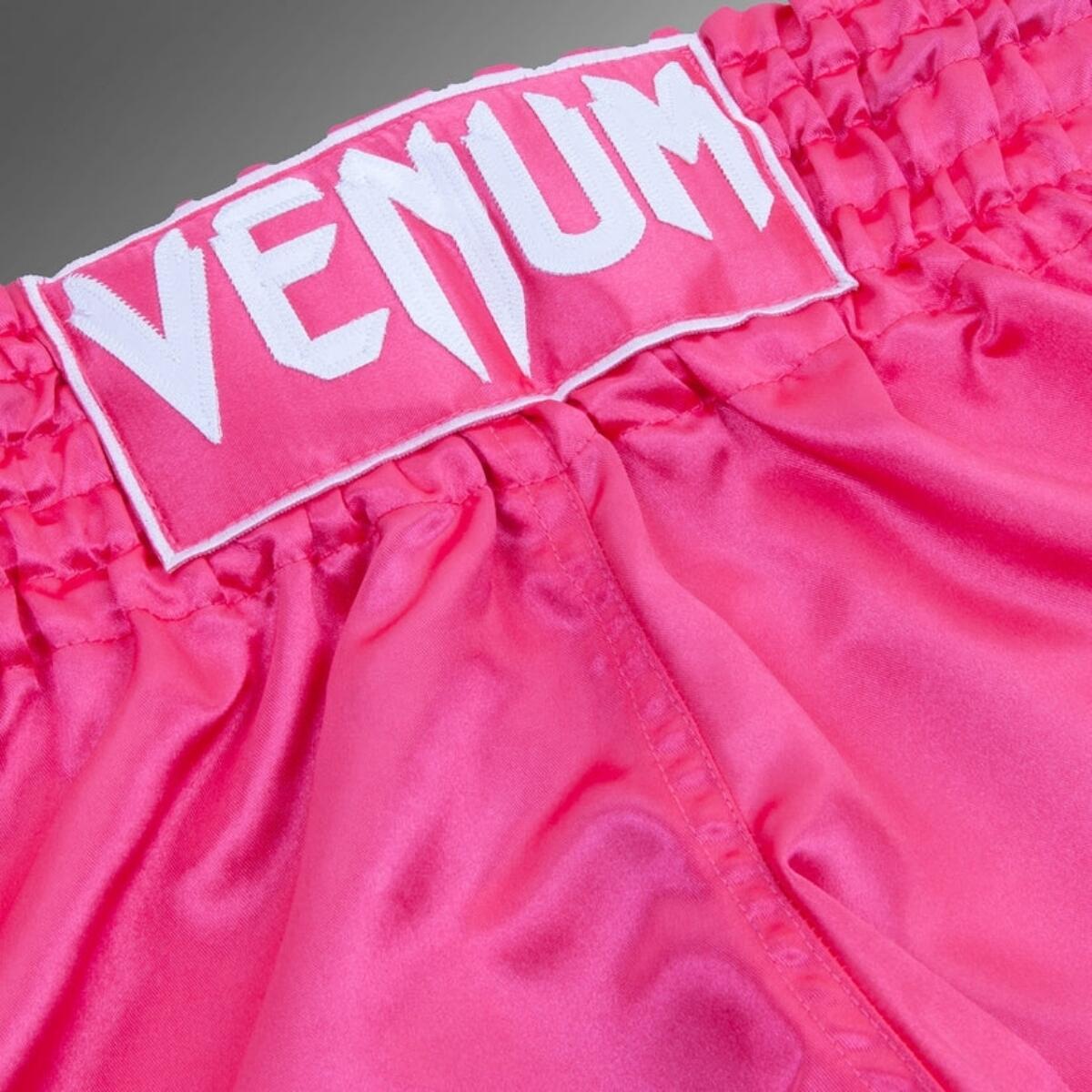 Venum Classic Muay Thai Shorts Pink/White XL 5/5