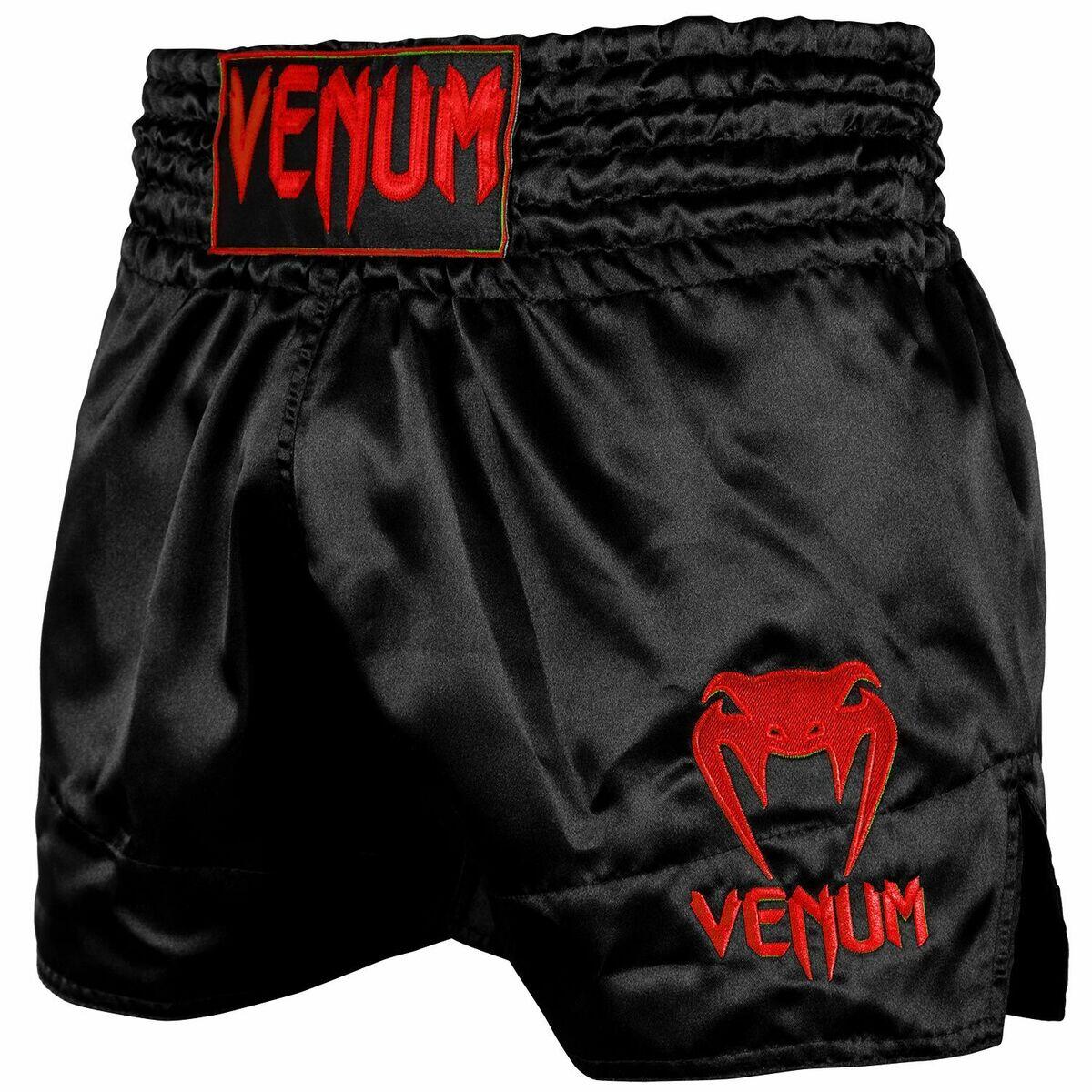 Venum Short Muay Thaï Classic Noir/Rouge S 5/7