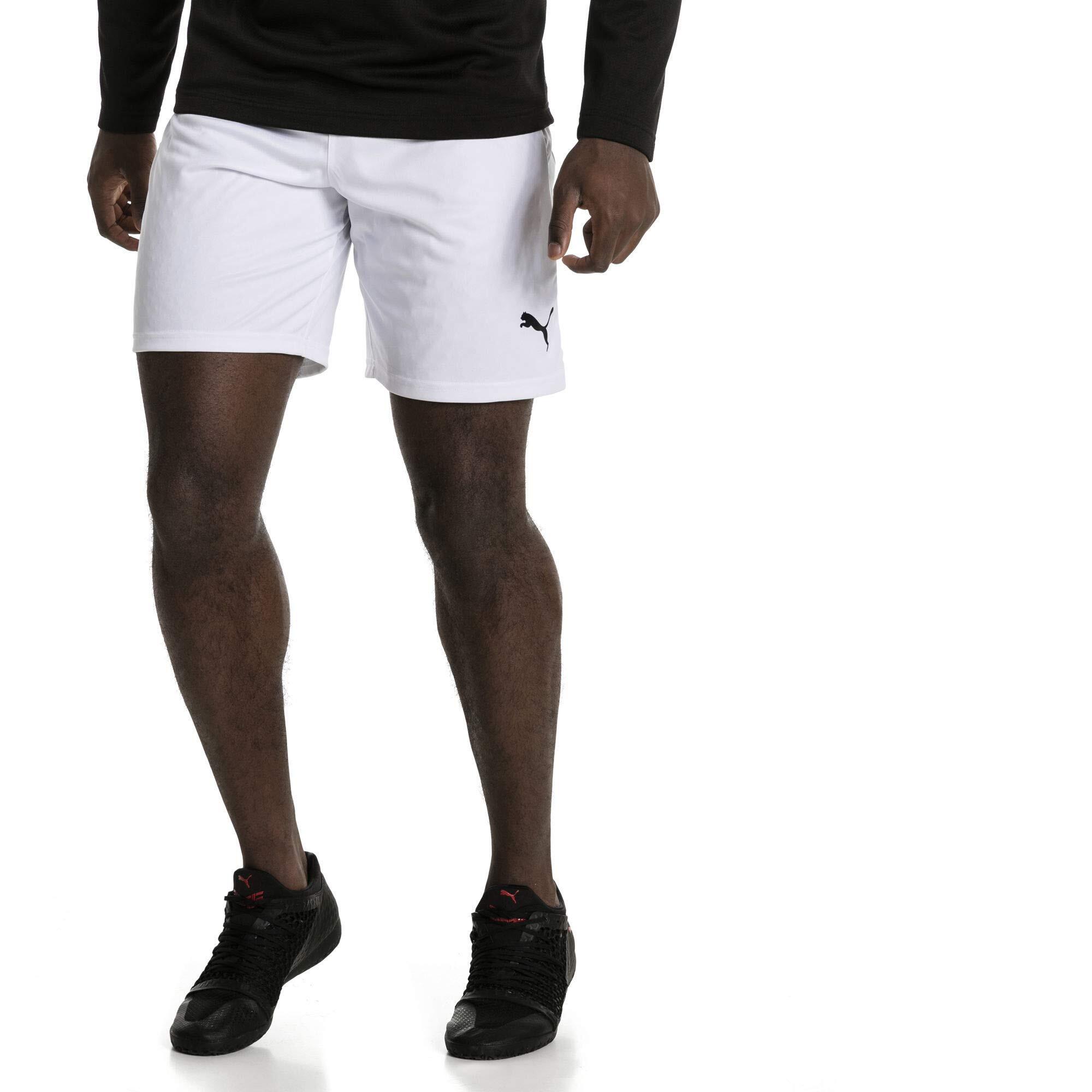 Pantaloncini da Calcio Puma Liga Uomo - Bianco/Nero, Taglia XXL 2/5
