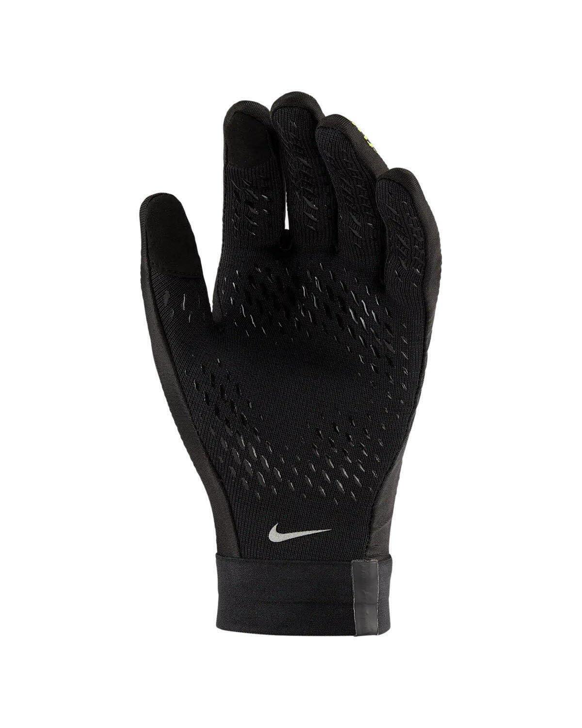 Guanti da calcio Nike Academy Therma-Fit - Nero/Volt - Taglia M 2/2