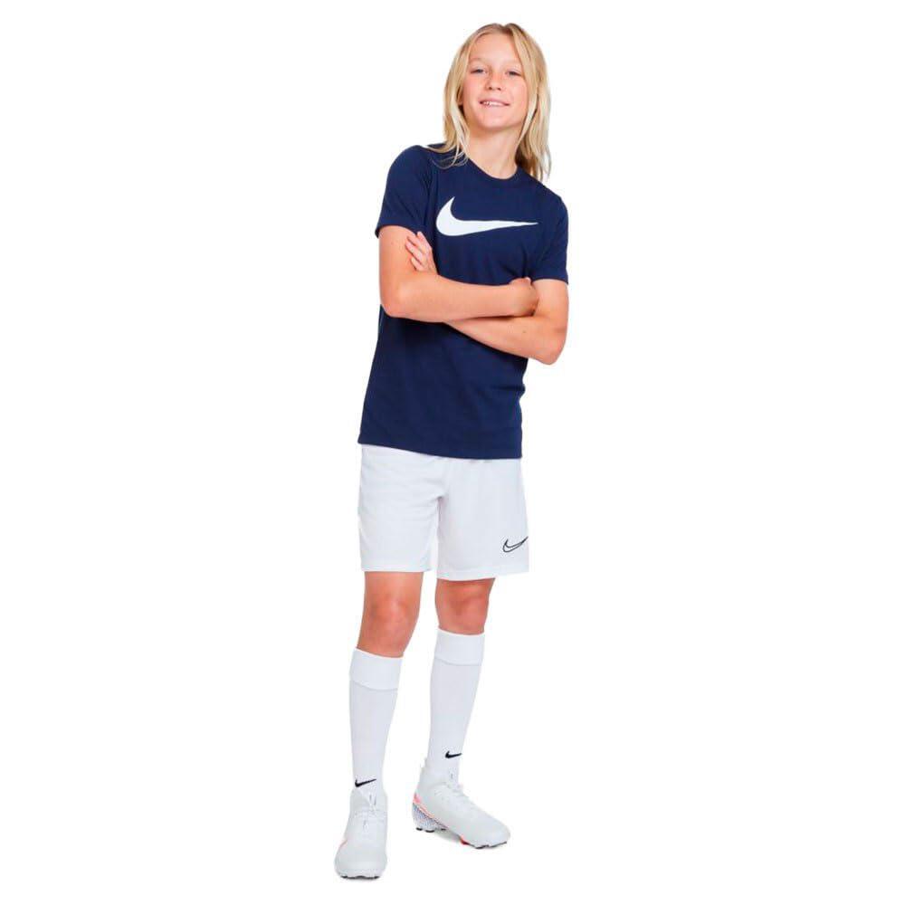 T-shirt junior nike blu 4/4