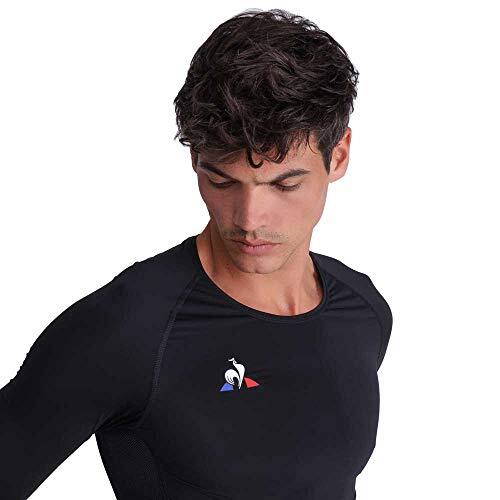Le Coq Sportif Maglietta Uomo Training Smartlayer LS Nera 5/5