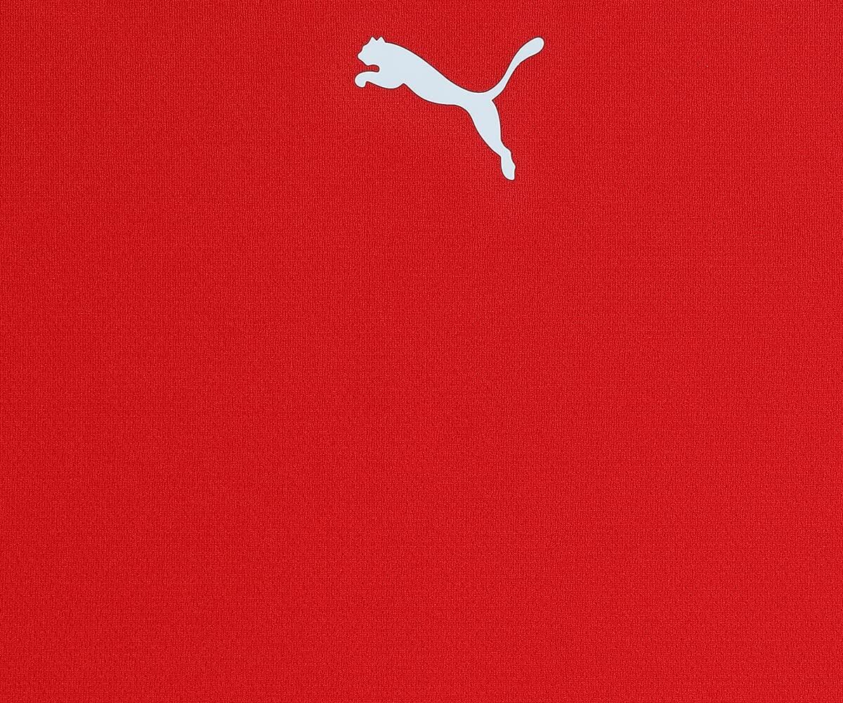 T-shirt da calcio junior puma rosso 3/3