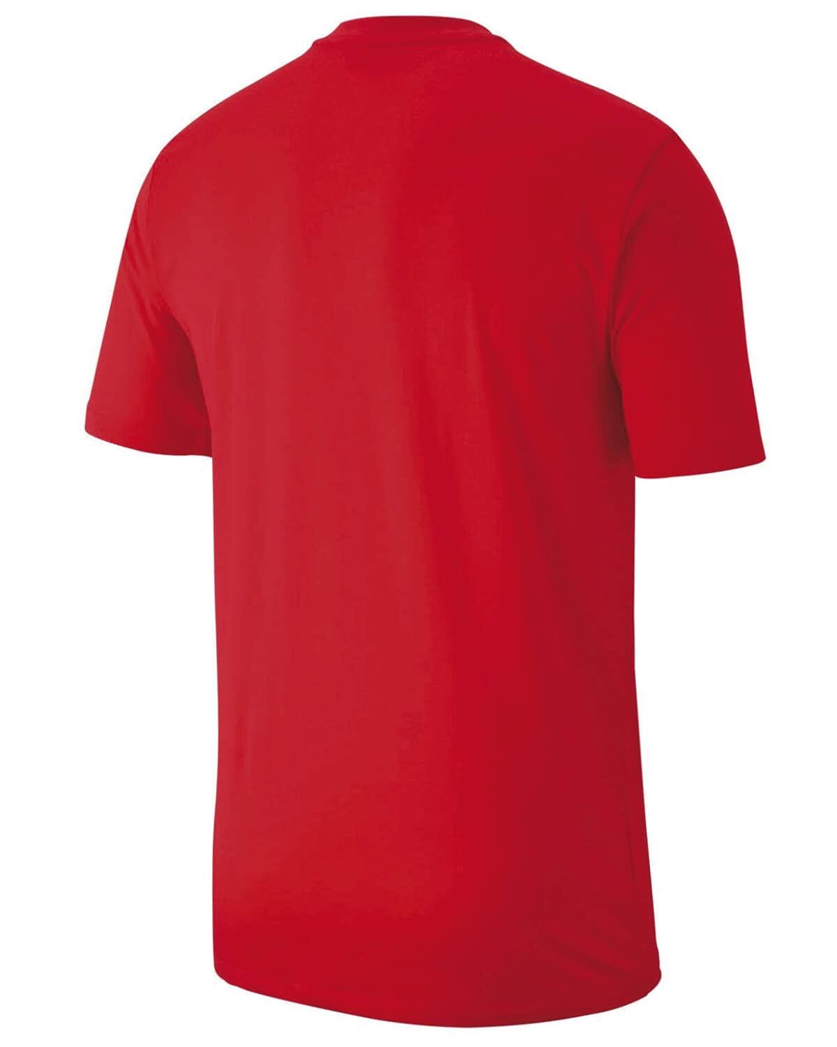Nike Team Club 19 Unisex Kinderen T-shirt in Universiteitsrood 2/3
