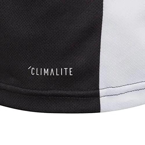Adidas Italië 18 Korte Mouwen Kindertruitje - Zwart/Wit 6/6