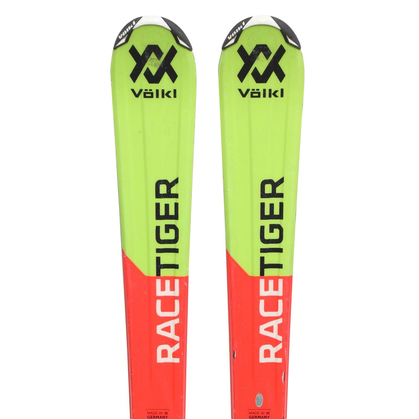 RECONDITIONNE - Ski Junior Volkl Racetiger Gs + Fixations 1/4
