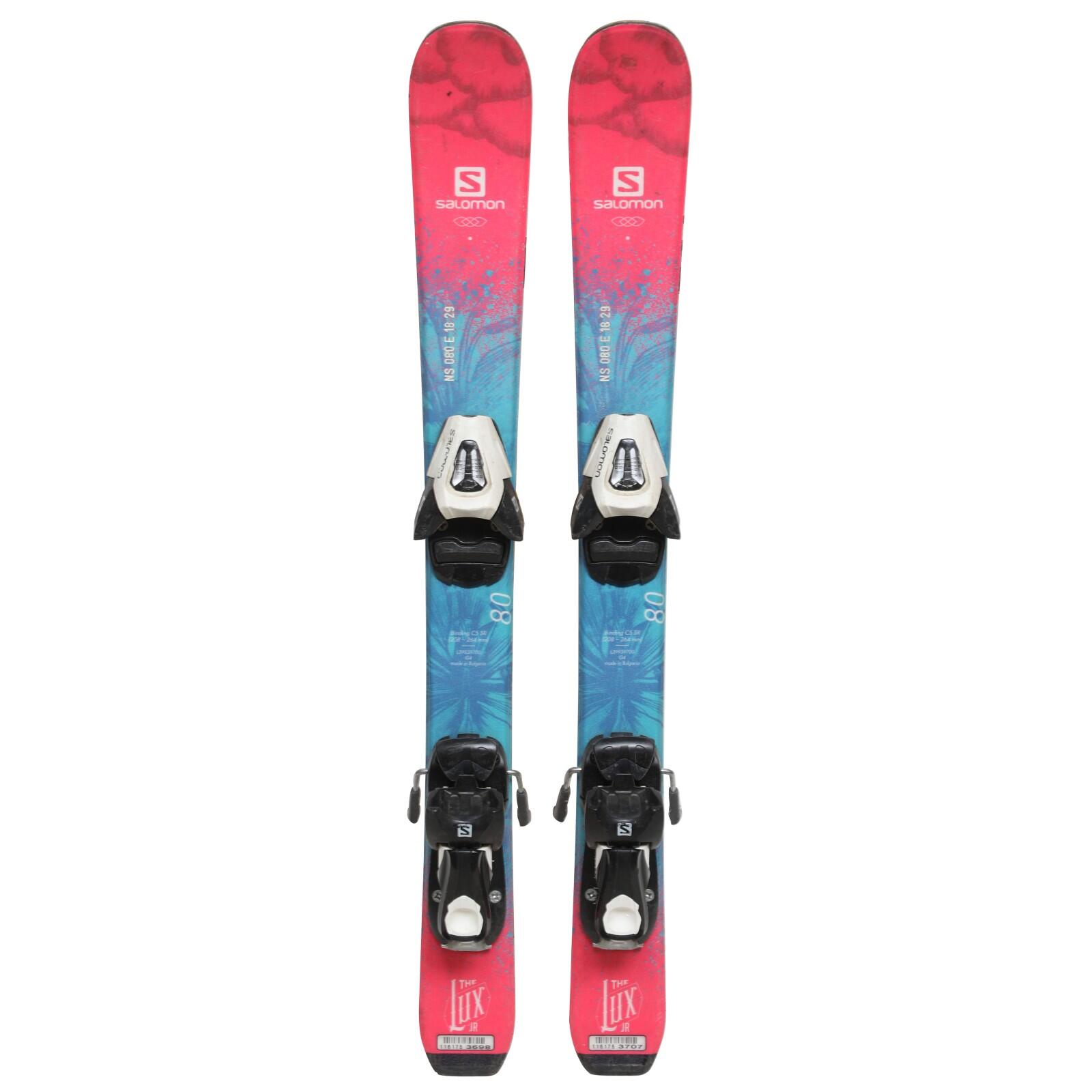 RECONDITIONNE - Ski Junior Salomon The Lux + Fixations 2/5