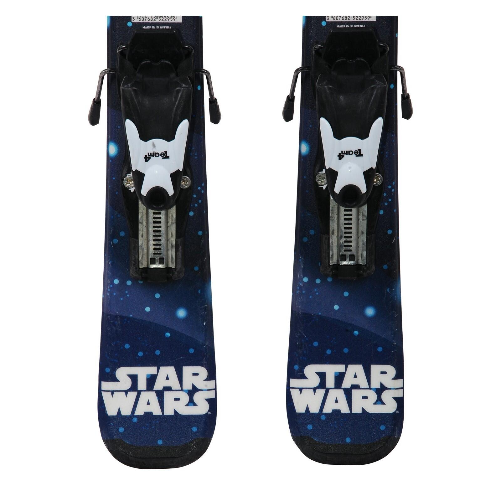 RECONDITIONNE - Ski Junior Rossignol Star Wars R2d2 + Fixations 4/5