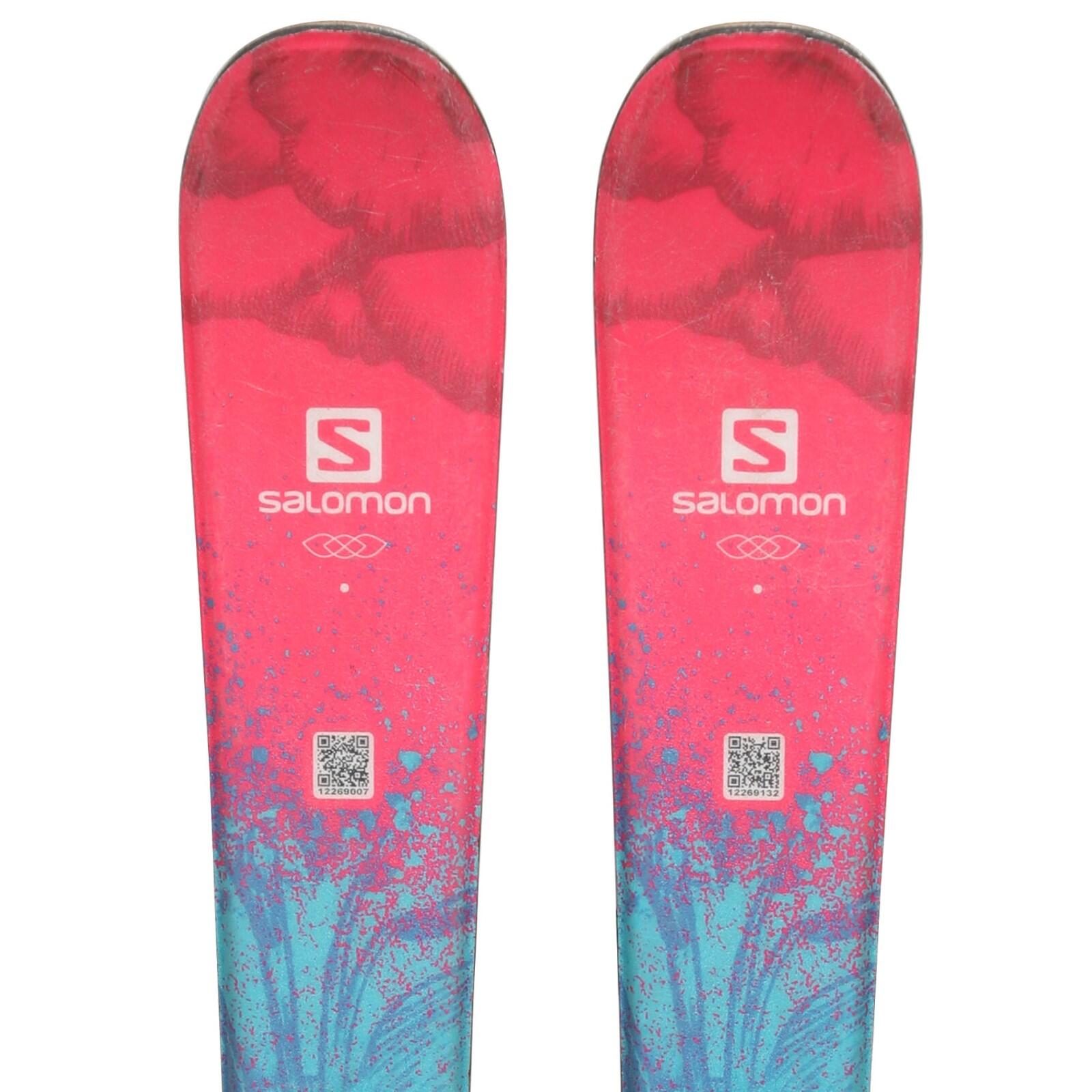 RECONDITIONNE - Ski Junior Salomon The Lux + Fixations 5/5