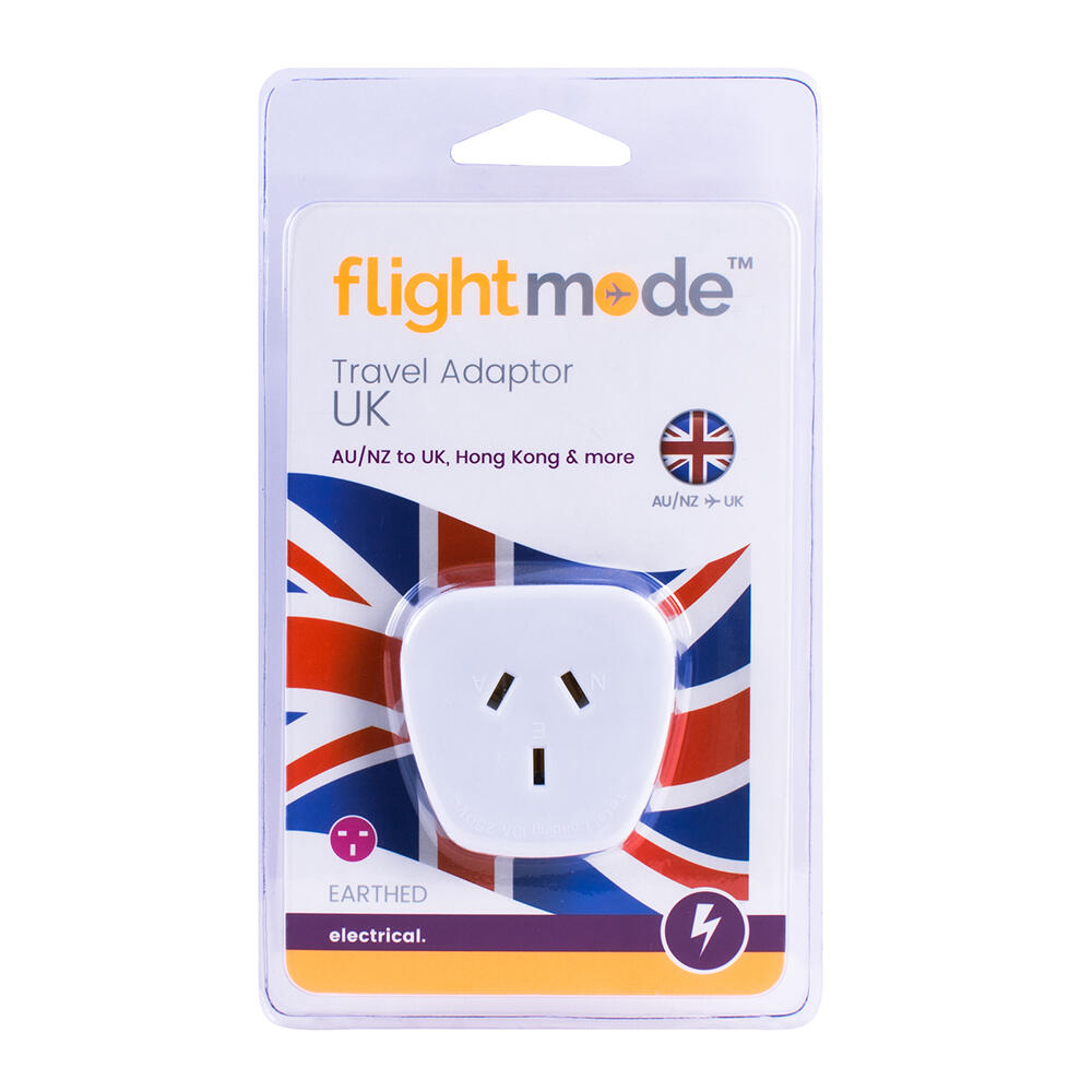 Flightmode Outbound Type G UK Adapter Hong Kong/UK - White