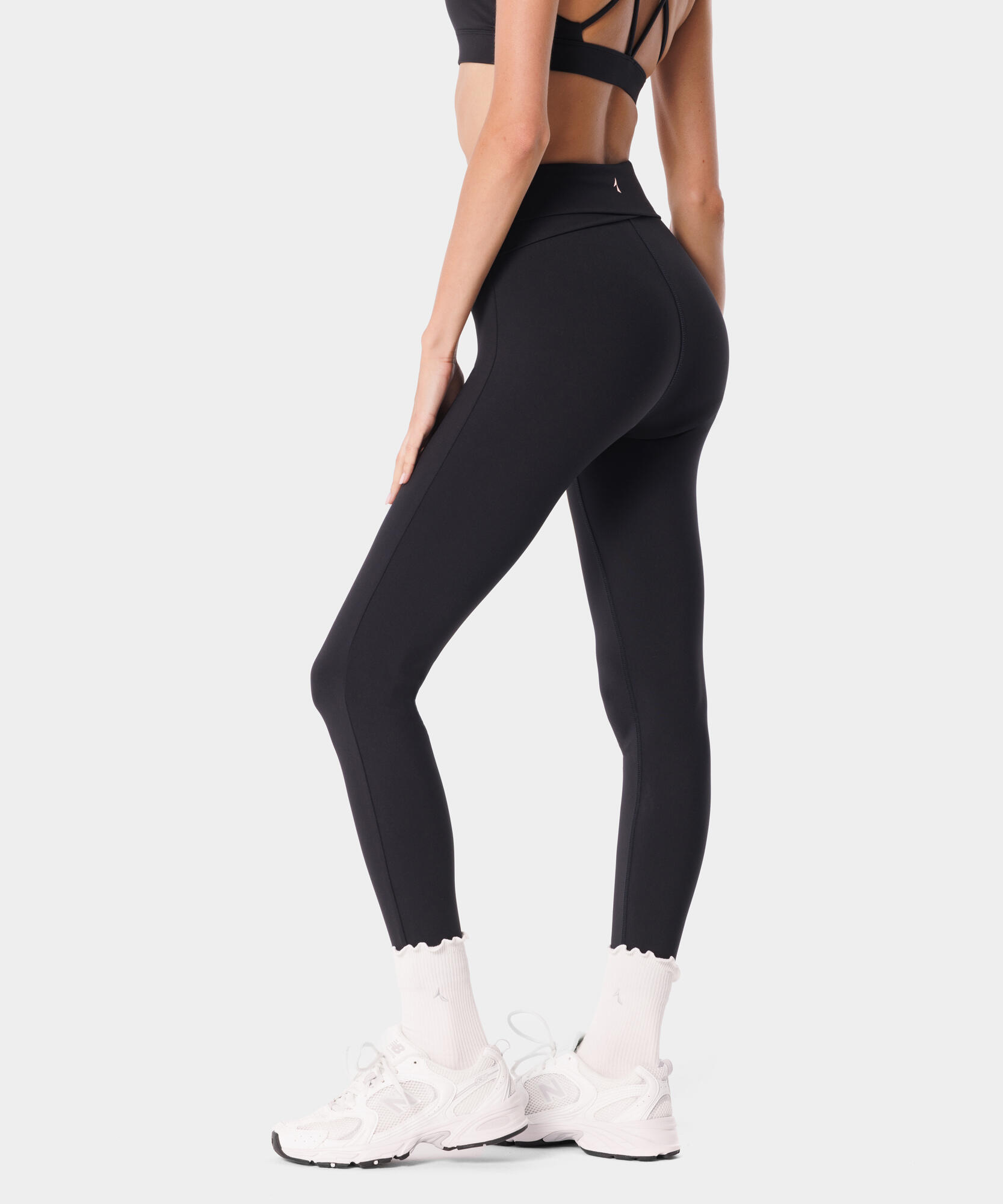 Legginsy sportowe dla kobiet z kopertowym tyłem Carpatree Balletcore 2/6
