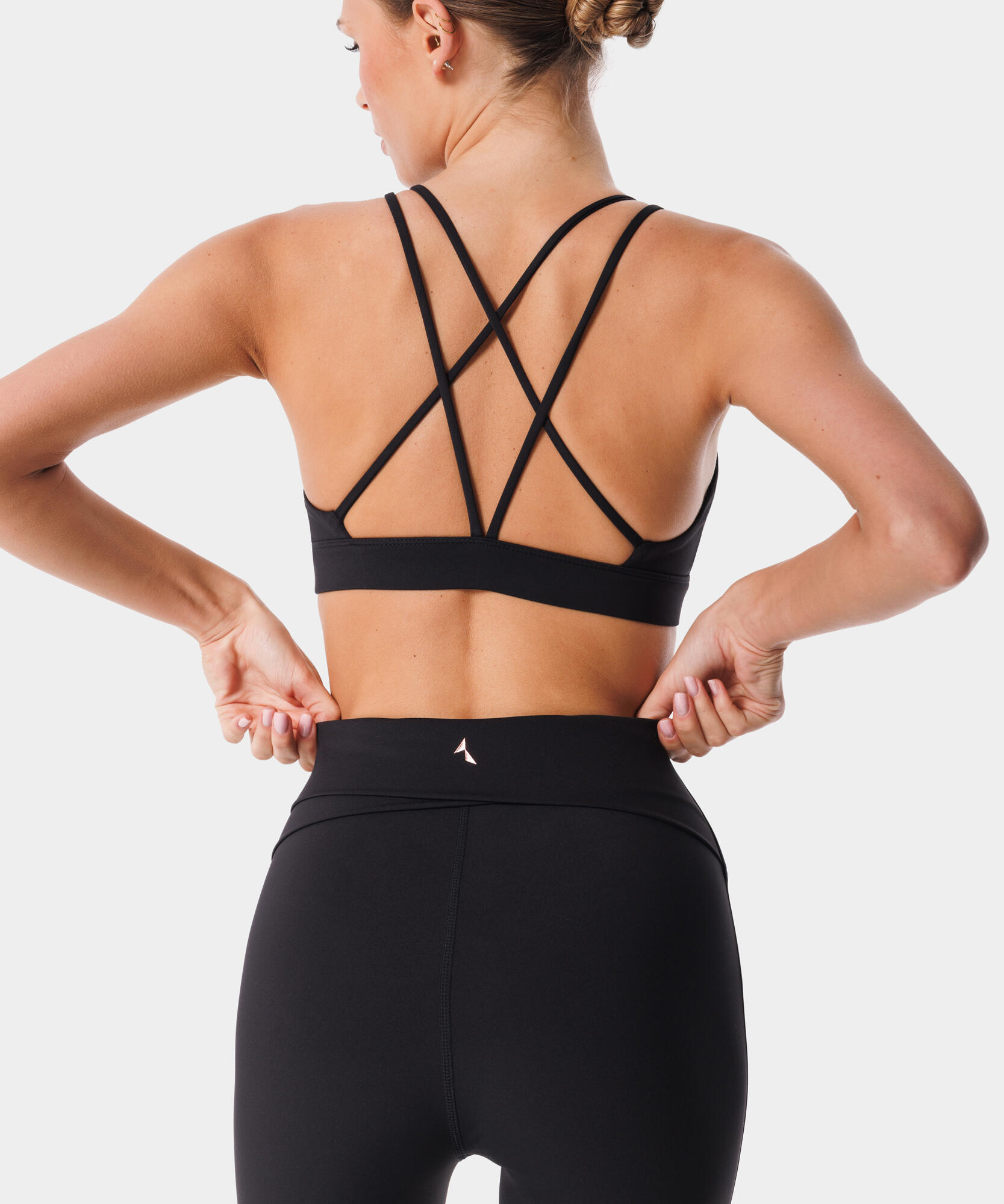 Legginsy sportowe dla kobiet z kopertowym tyłem Carpatree Balletcore 4/6
