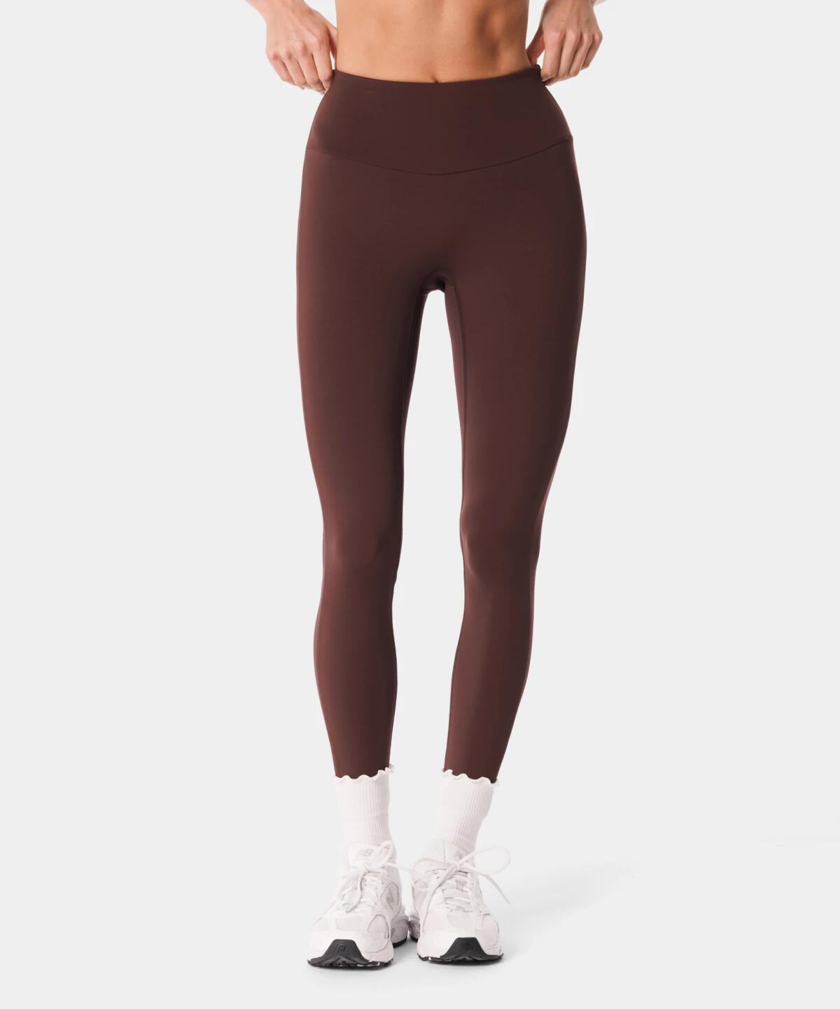 Legginsy sportowe dla kobiet z kopertowym tyłem Carpatree Balletcore 4/6