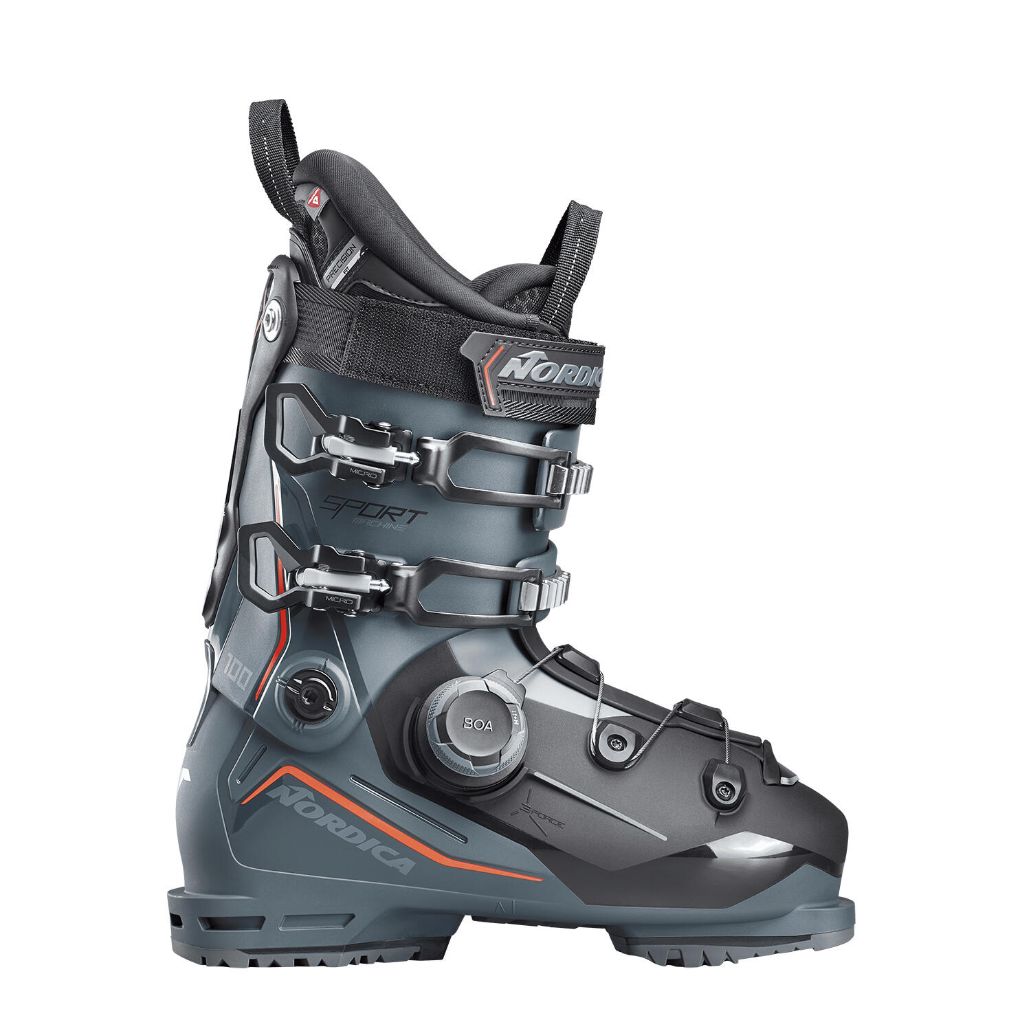 Nordica - Chaussures De Ski Sportmachine 3 100 Boa Gw Homme - Chaussures De Ski - Vert - 25,5 Cm - Decathlon