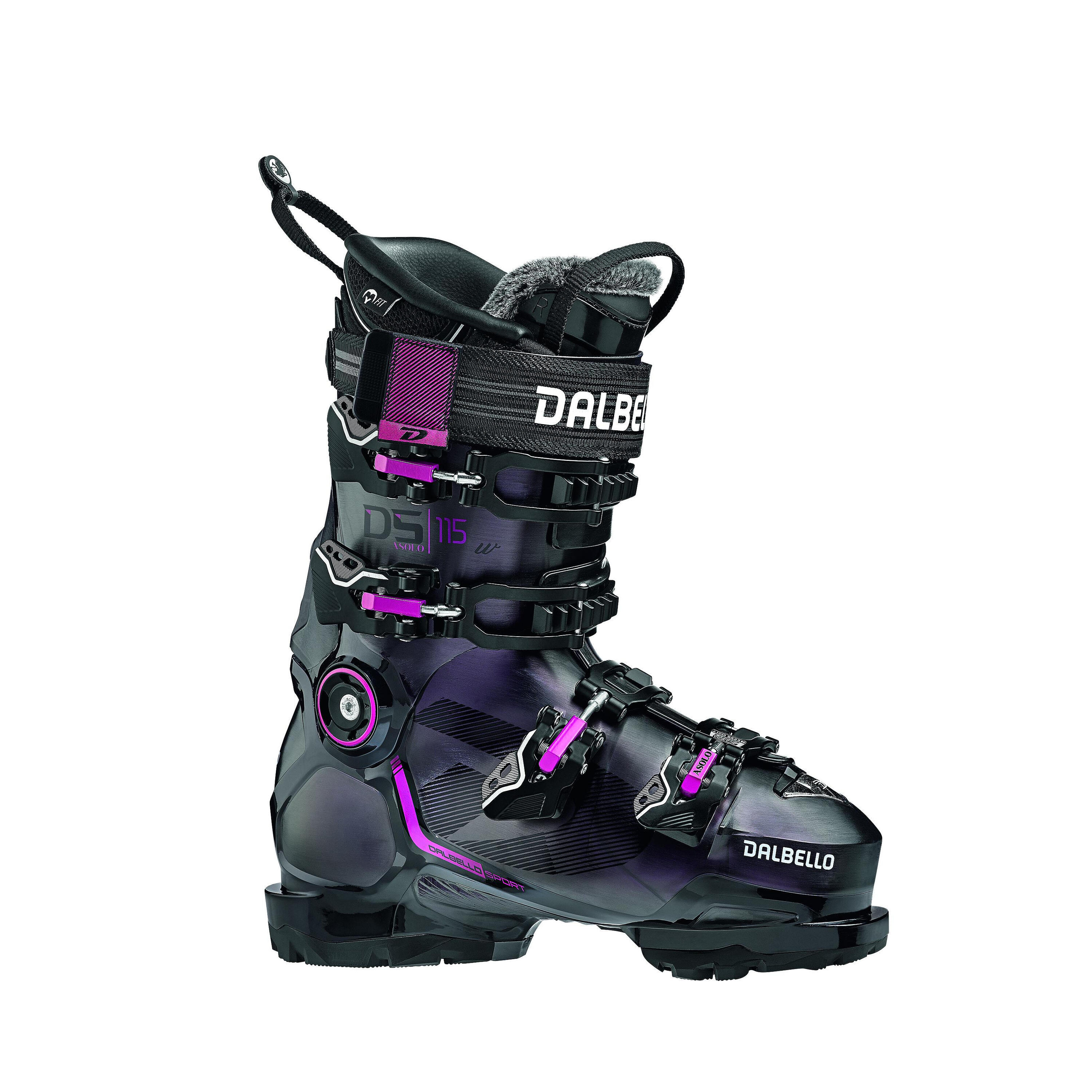 Botas De Esqui Asolo 115 W Gw Ls Amethyst Black Mulher 1/1