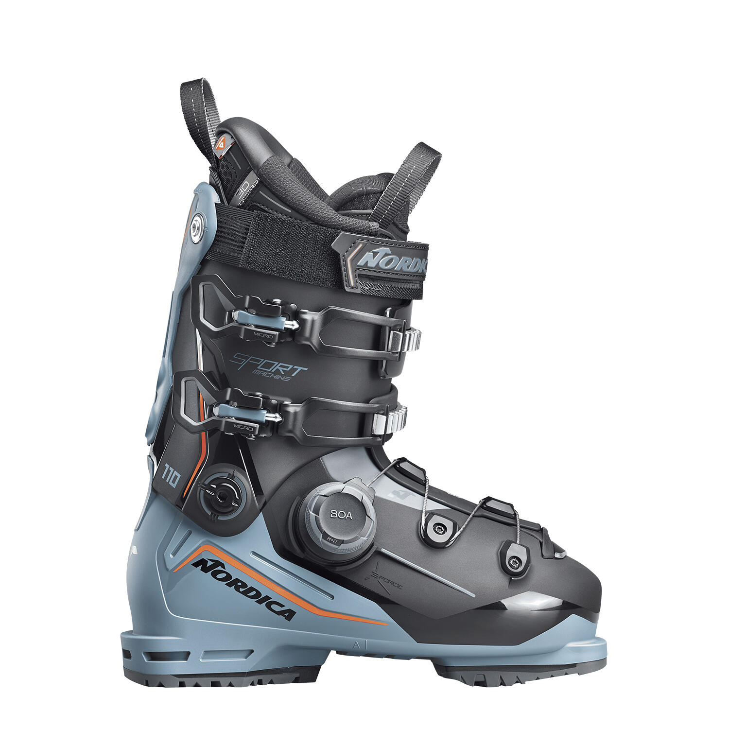 Nordica - Chaussures De Ski Sportmachine 3 110 Boa Gw Homme - Chaussures De Ski - Bleu - 28,5 Cm - Decathlon