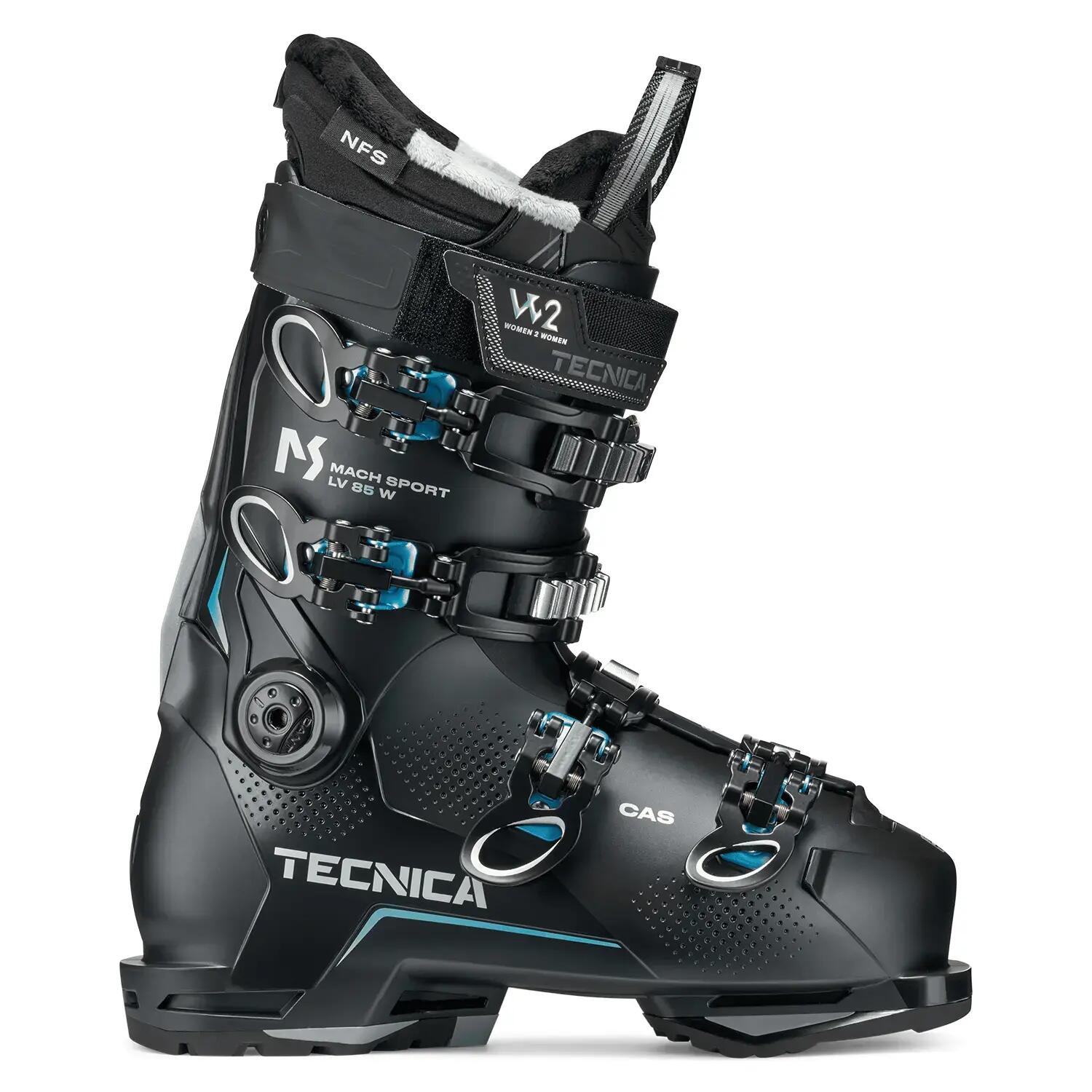 Tecnica Mach sport lv 85 w gw Donna Nero Scarponi da sci 1/1