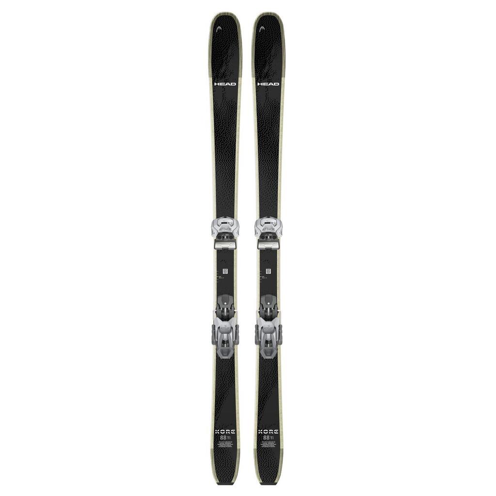 Head Kore 88 ti ski pack + Attack lyt 11 gw demo bindings Black Man