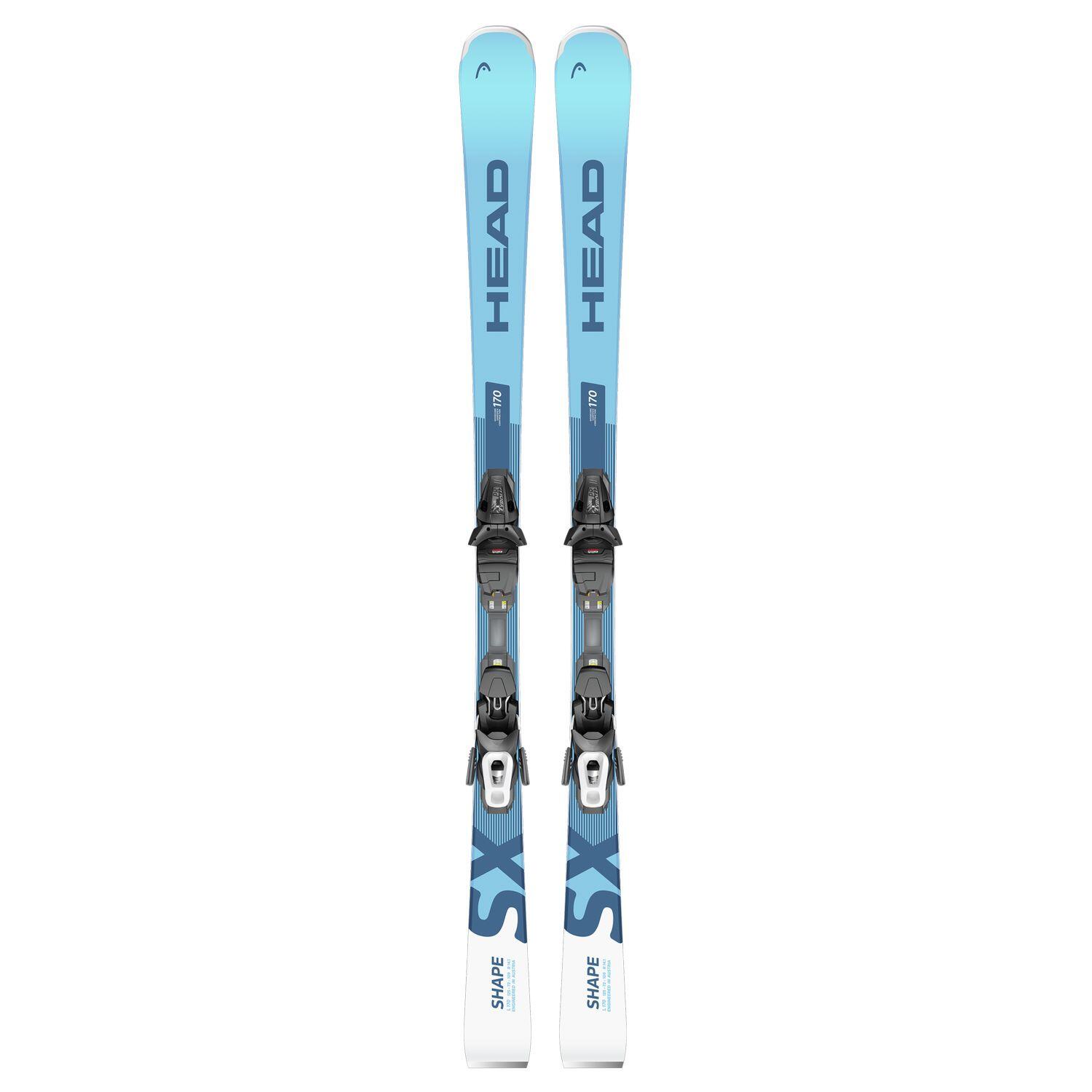 Head - Pack Ski Shape Sx R Sw + Fixations Pr 10 Gw Promo Homme - Skis - Bleu - 163 Cm - Decathlon