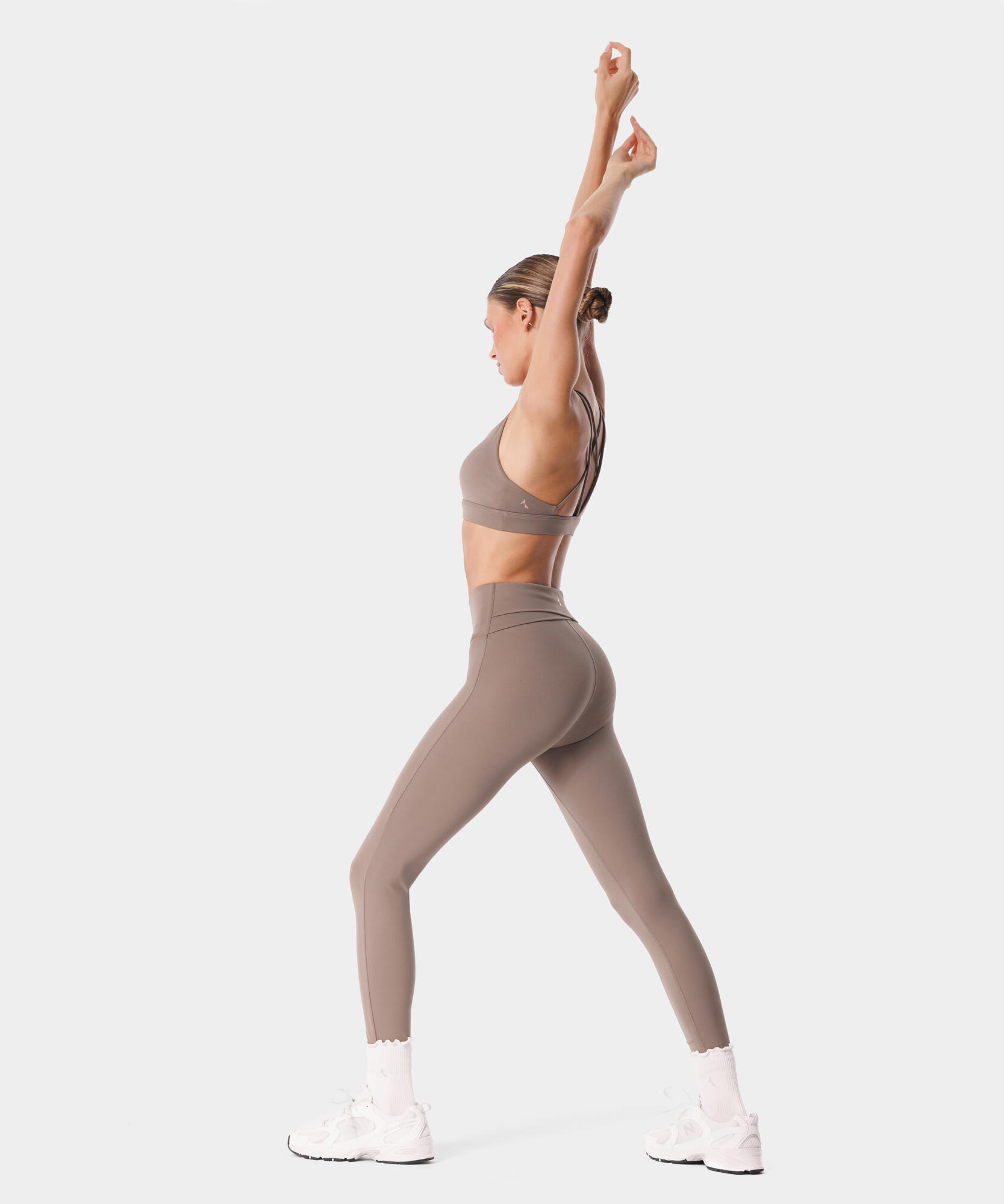 Legginsy sportowe dla kobiet z kopertowym tyłem Carpatree Balletcore 3/6