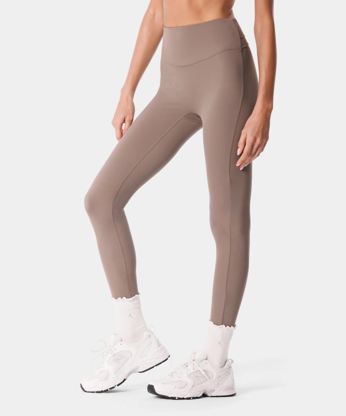 Legginsy sportowe dla kobiet z kopertowym tyłem Carpatree Balletcore