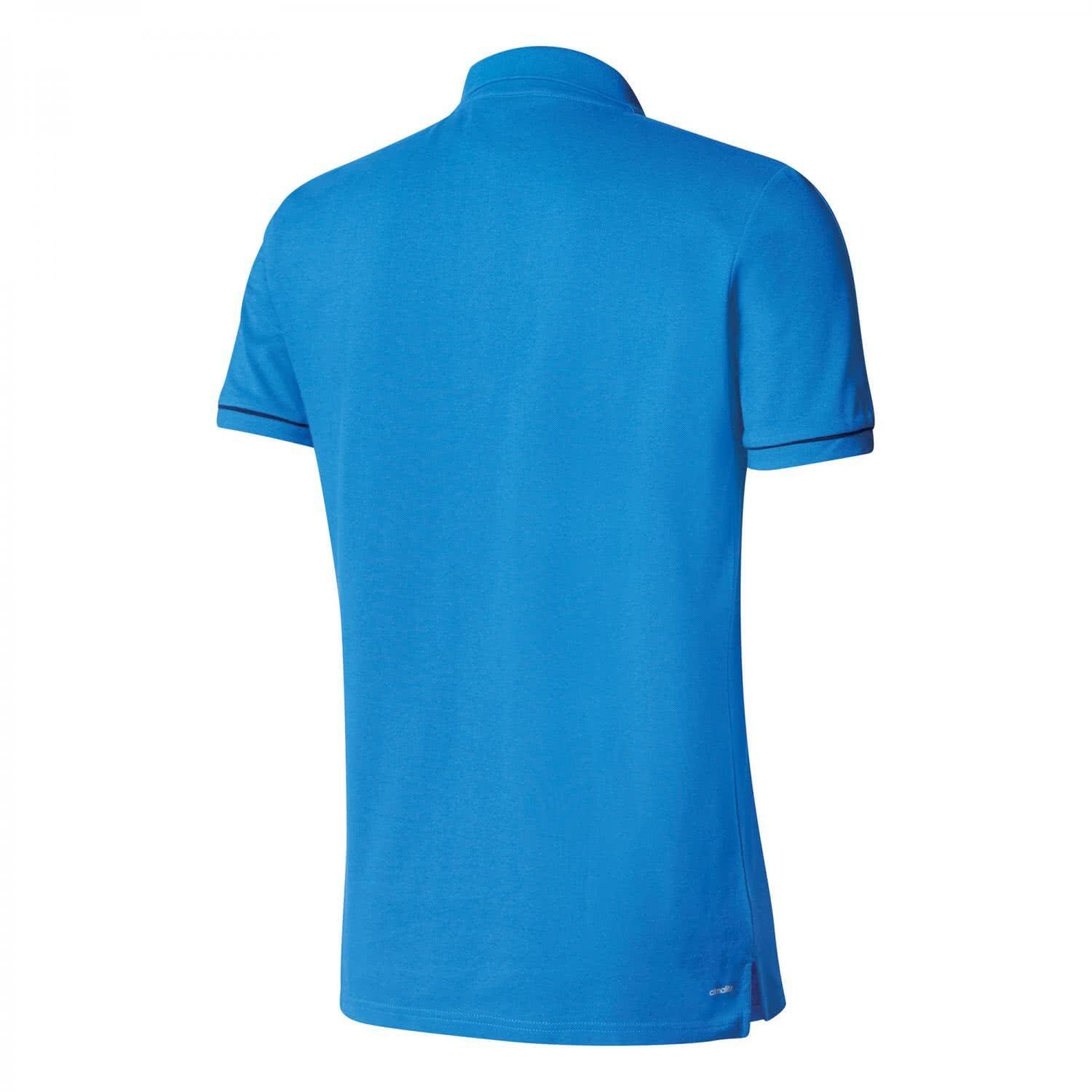 Polo in cotone Adidas Tiro 17 per bambini, blu navy 2/3