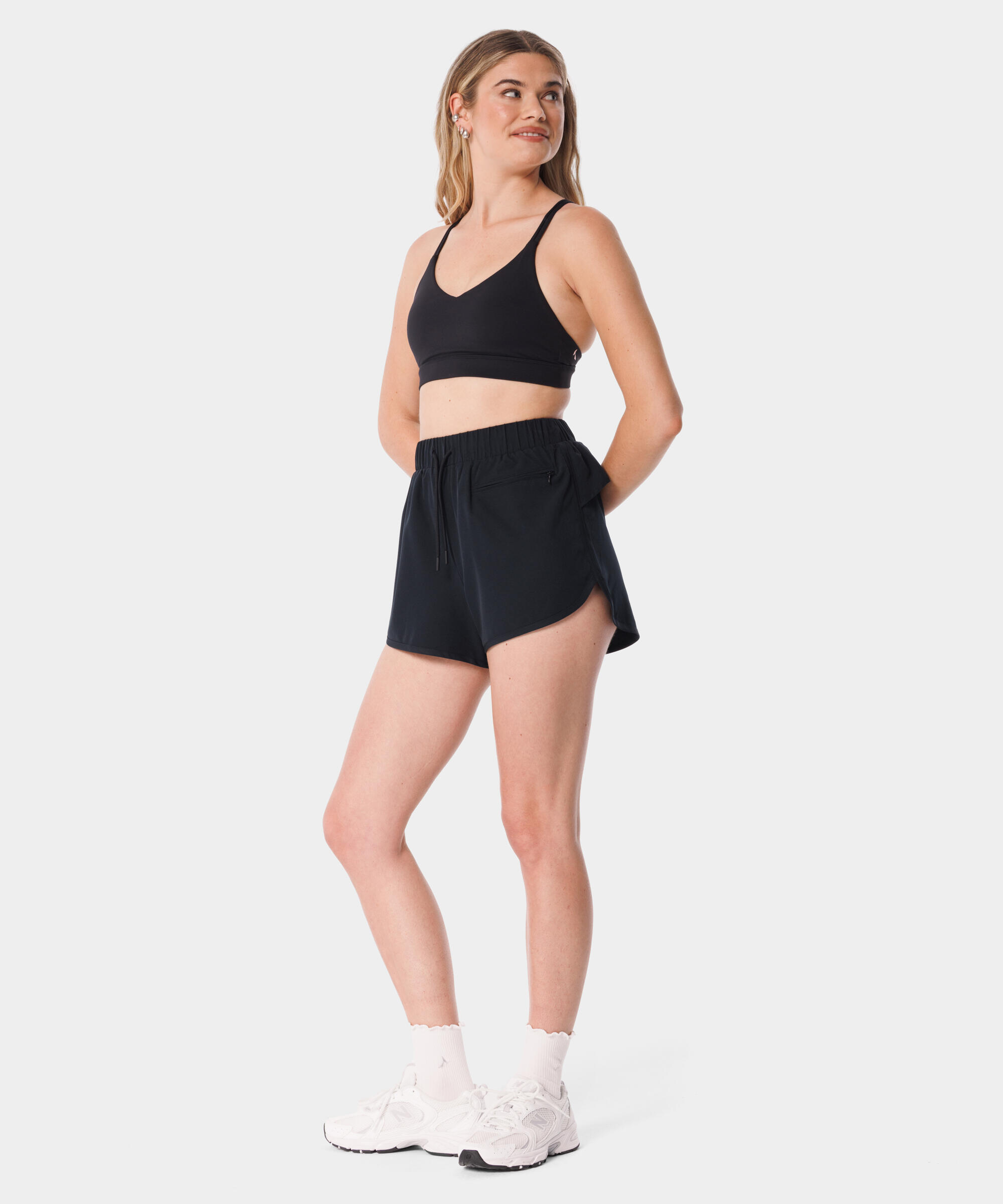 Lekkie szorty dla kobiet sportowe z kieszonką Carpatree Balletcore 6/7