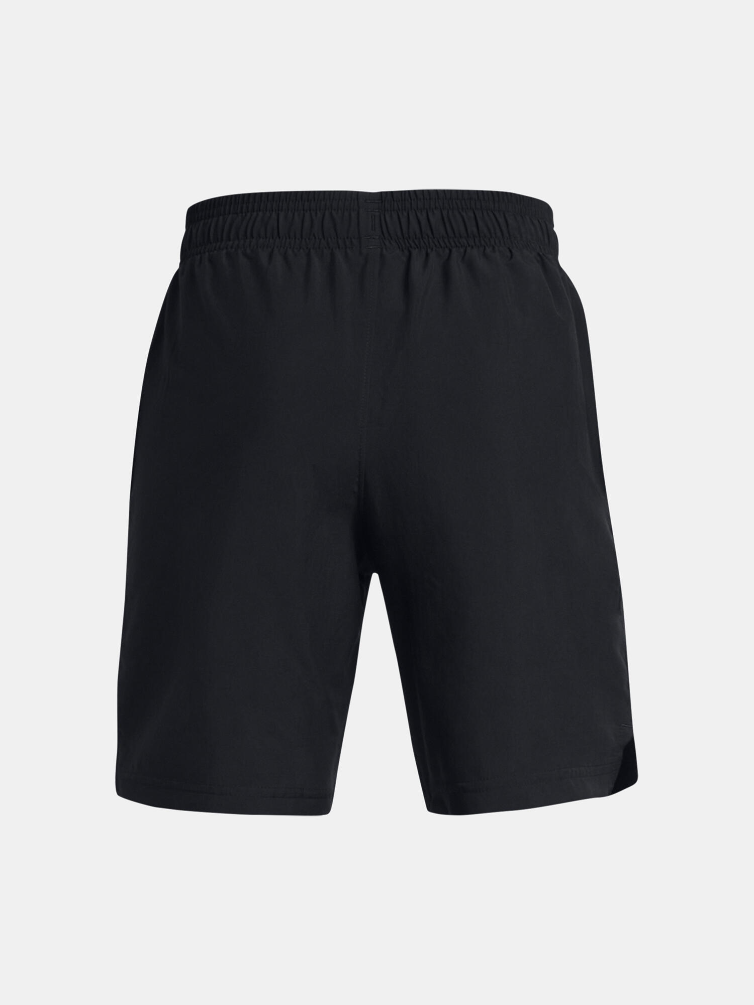 Under Armour Woven Wordmark kinderkorte trainingsbroek 2/4