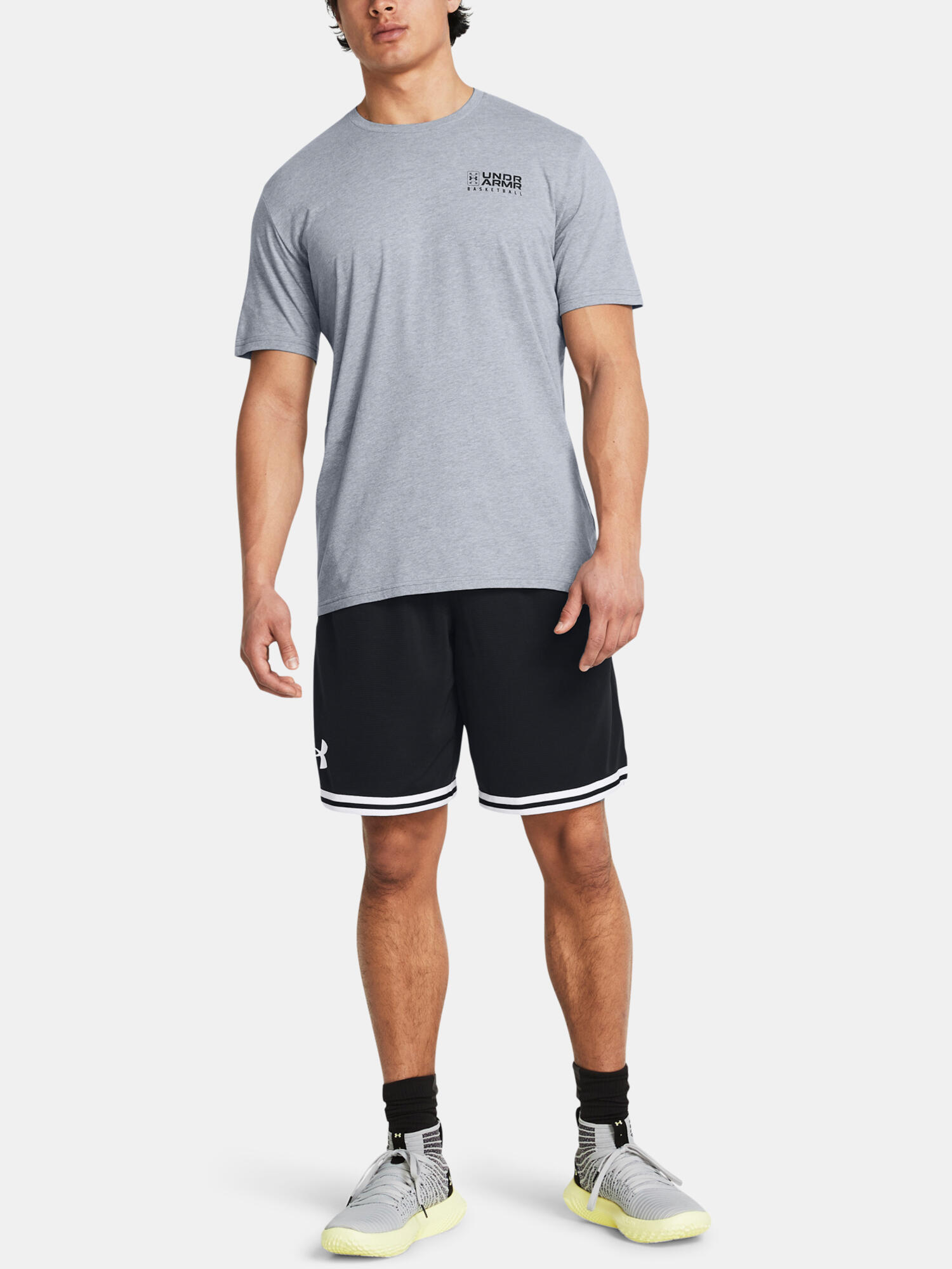 Pantalones cortos de baloncesto para hombre Under Armour 10" Perimeter Short 6/6