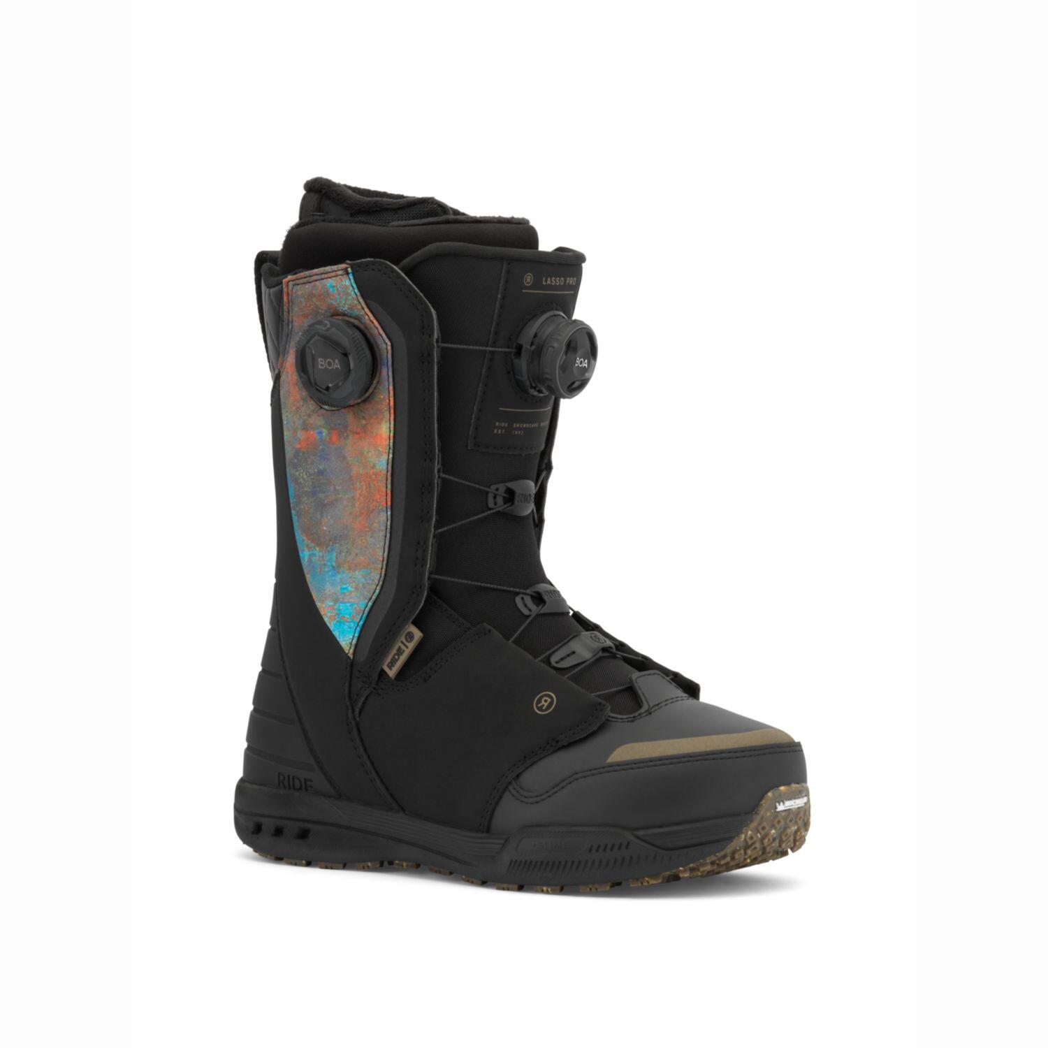 Ride - Boots De Snowboard Lasso Pro Rust Homme - Chaussures Snowboard - Noir - 42 - Decathlon