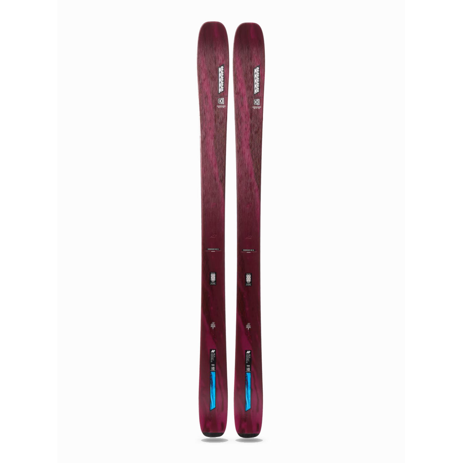 K2 - Skis Seuls (sans Fixations) Mindbender 96c W Femme - Skis - Rouge - 160 Cm - Decathlon