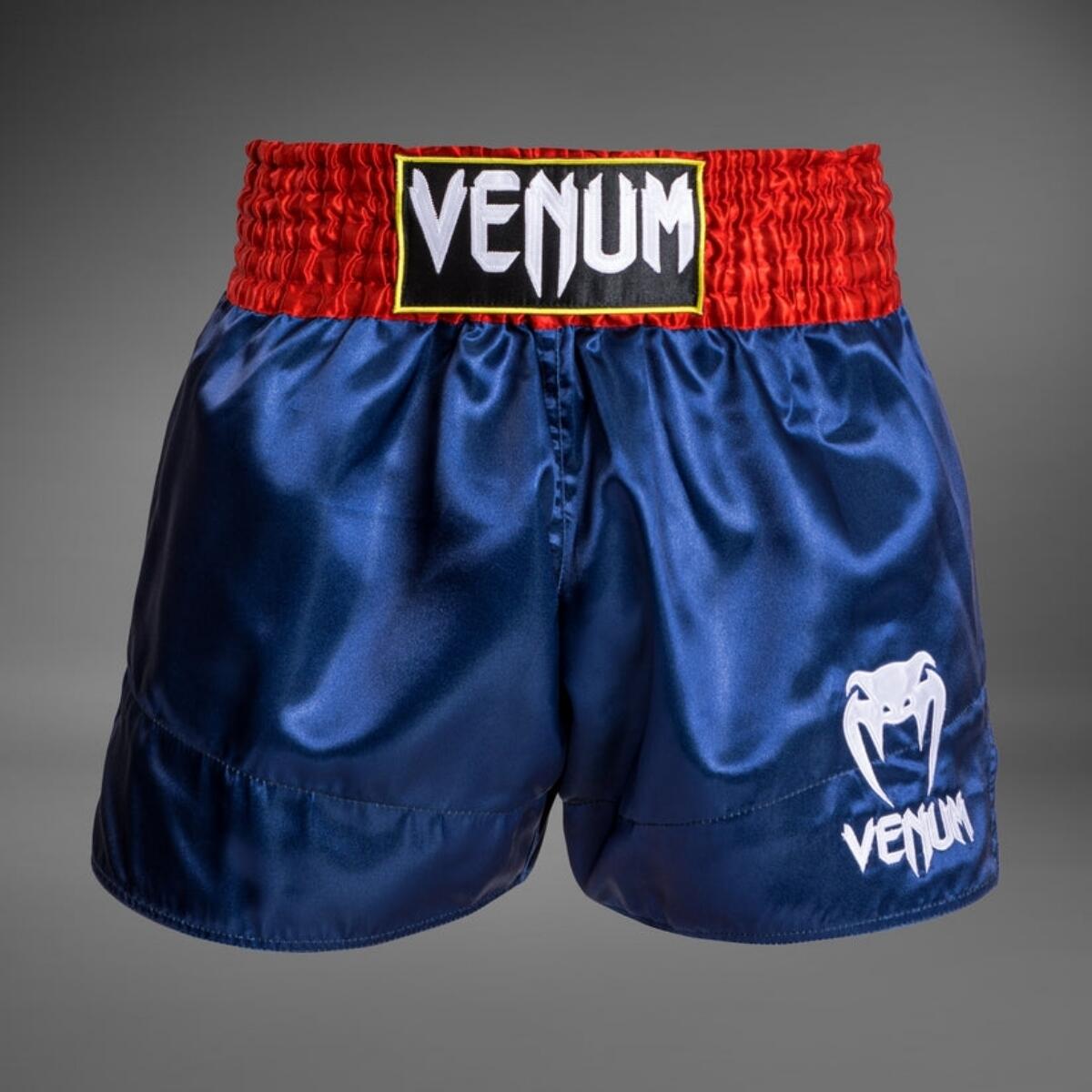Venum Spodenki Muay Thai Blue/Red/White