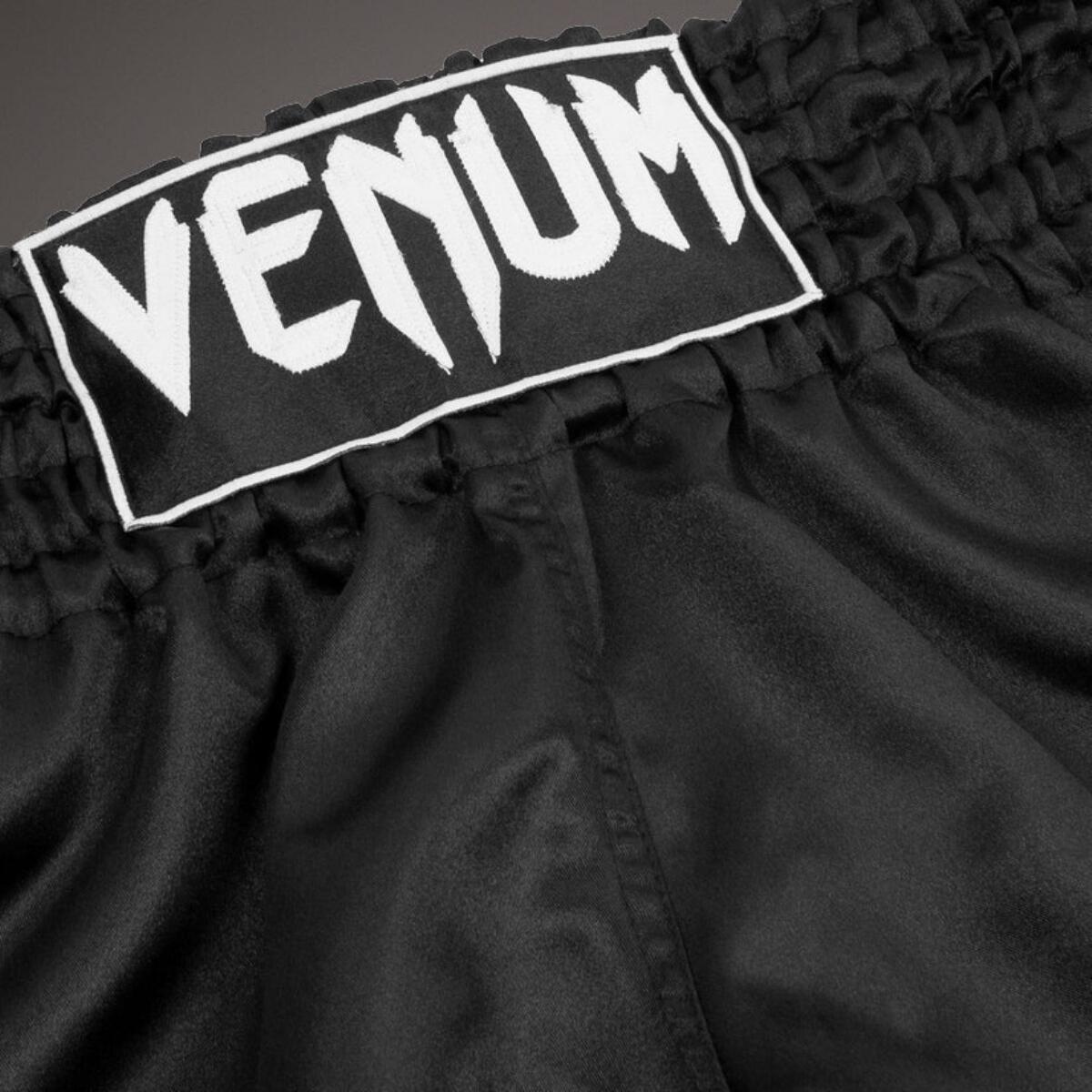 Venum Classic Muay Thai Shorts Black/White S 2/6