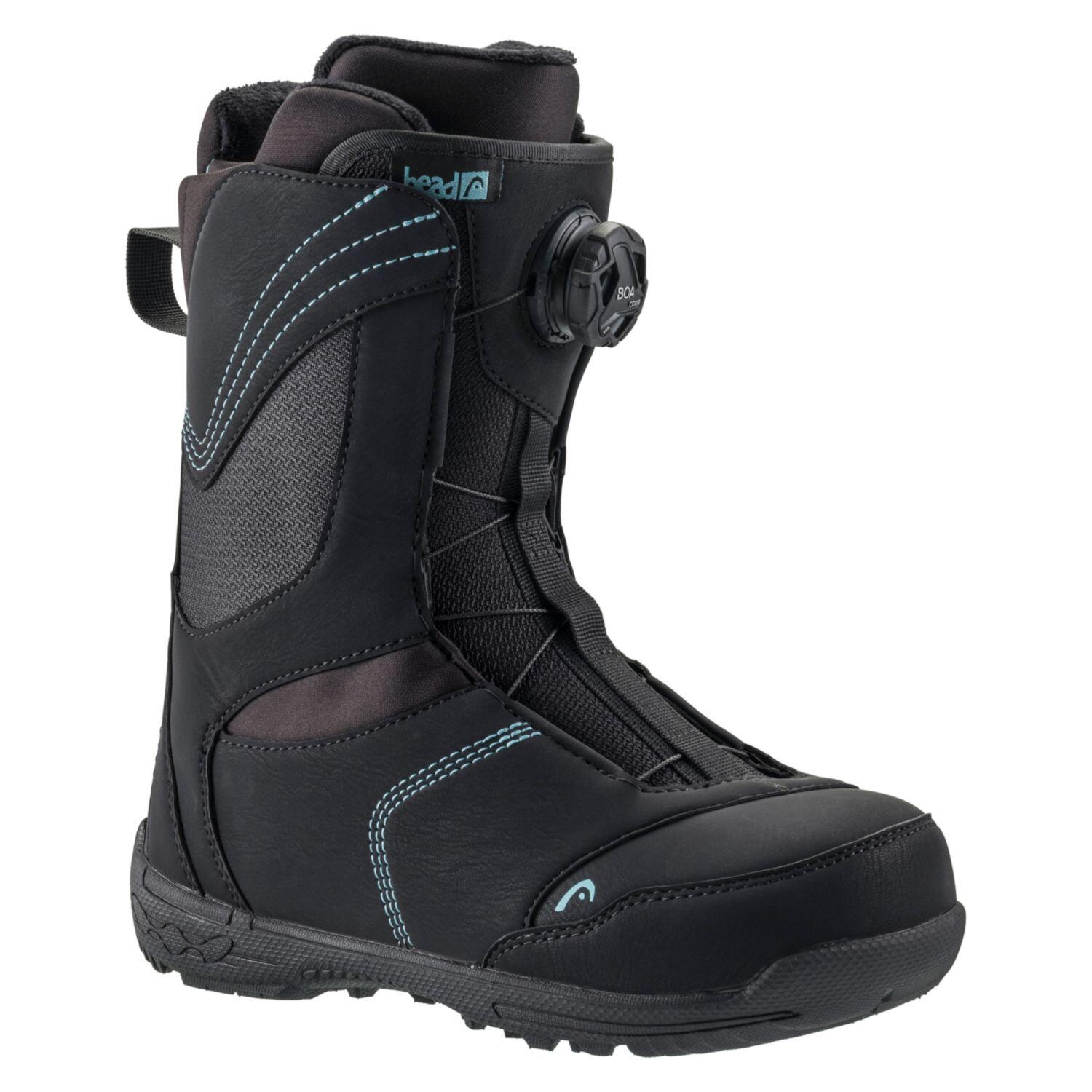 Head - Boots De Snowboard Eve Boa Coiler Black Femme - Chaussures Snowboard - Noir - 41 - Decathlon