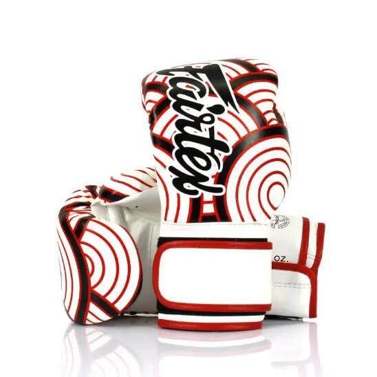 Fairtex Boxing Gloves BGV14 Red Wave 12oz