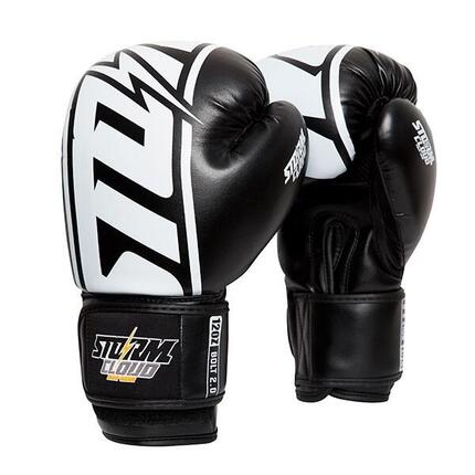 Rękawice bokserskie StormCloud Bolt 2 Czarne/Białe 14oz