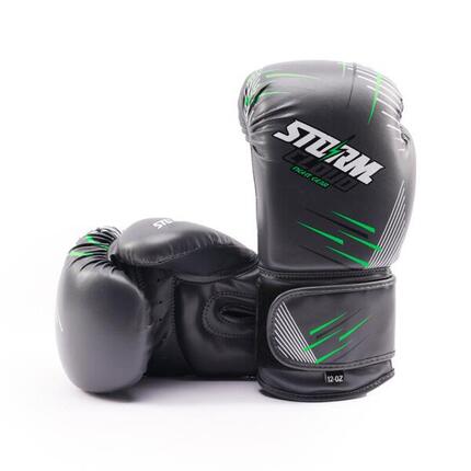 Rękawice bokserskie StormCloud StarFall Grafit-Limonka 8oz