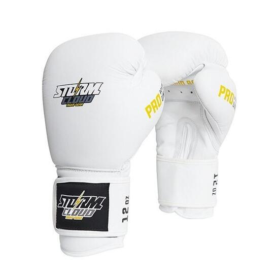 Rękawice bokserskie Boxing StormCloud Pro Białe 10oz