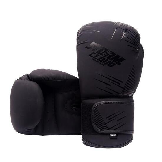 Rękawice bokserskie StormCloud StarFall Czarno-Czarne 8oz