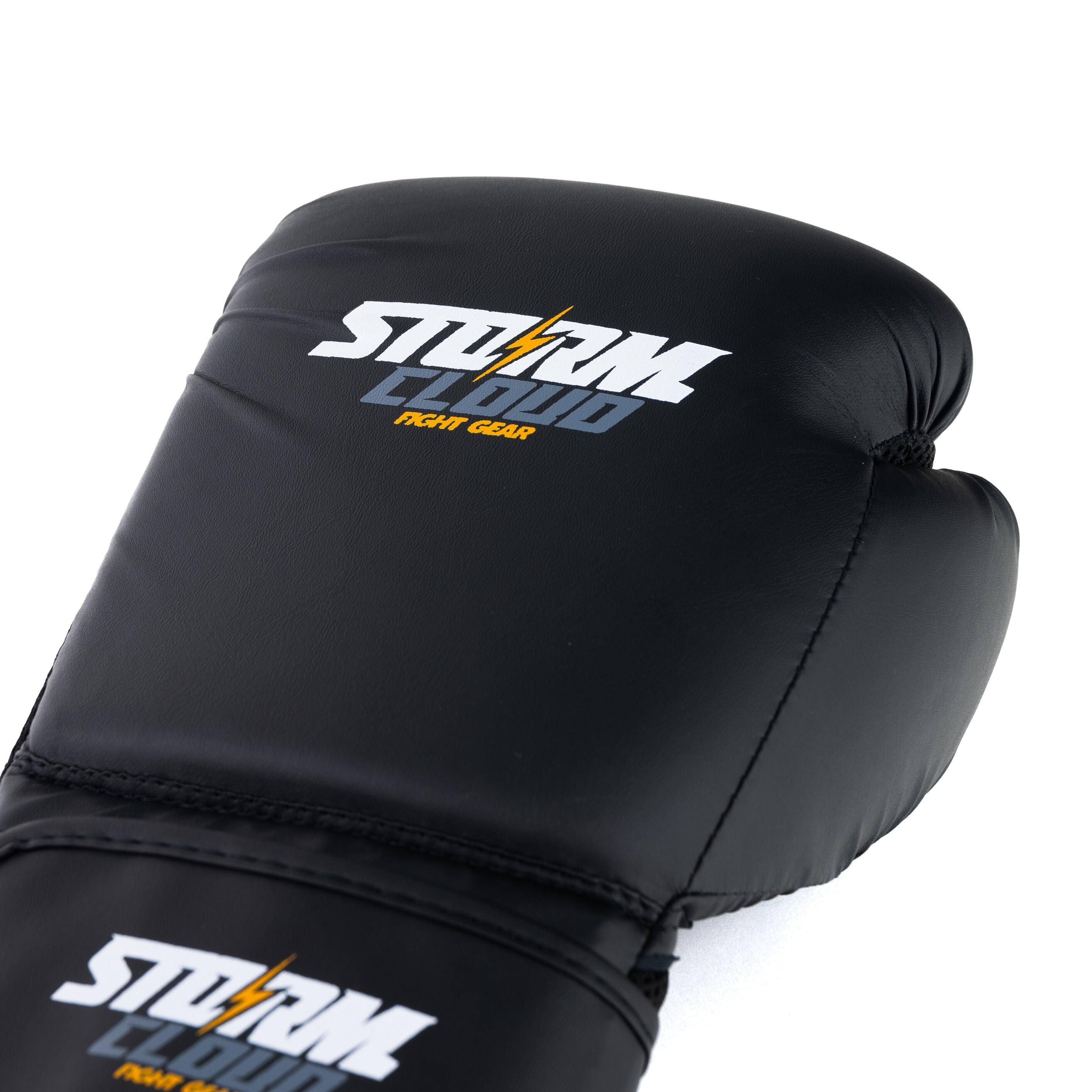 Rękawice Bokserskie StormCloud Rookie Czarne/Białe 10oz 6/7