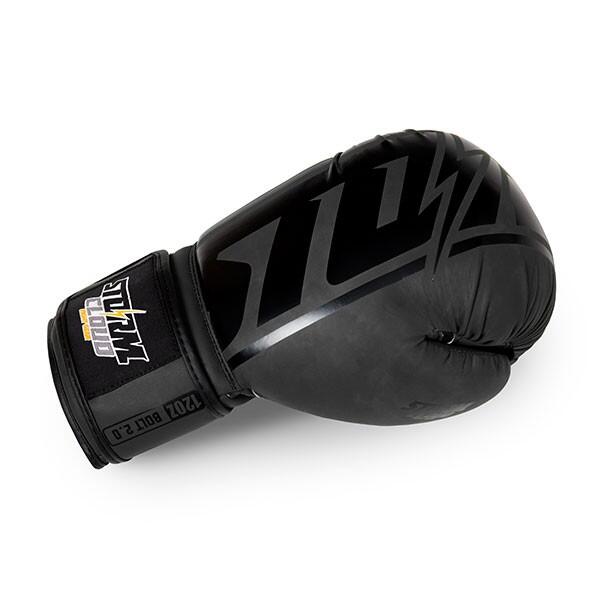 Rękawice bokserskie StormCloud Bolt 2 Czarne/Czarne 10oz 5/7