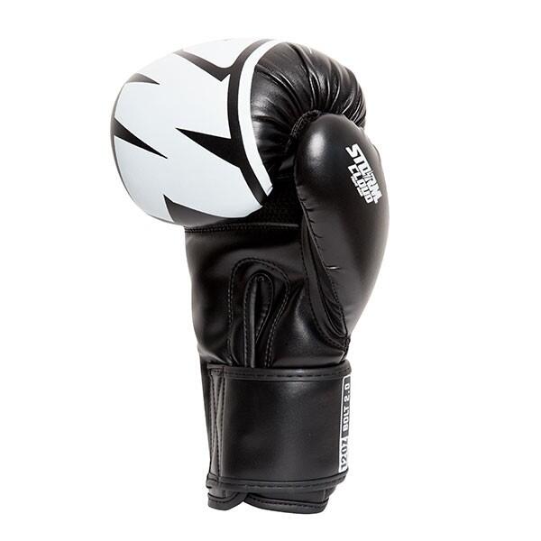 Rękawice bokserskie StormCloud Bolt 2 Czarne/Białe 8oz 5/7