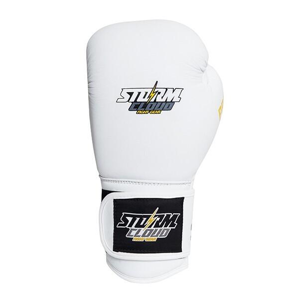 Rękawice bokserskie Boxing StormCloud Pro Białe 12oz 5/7