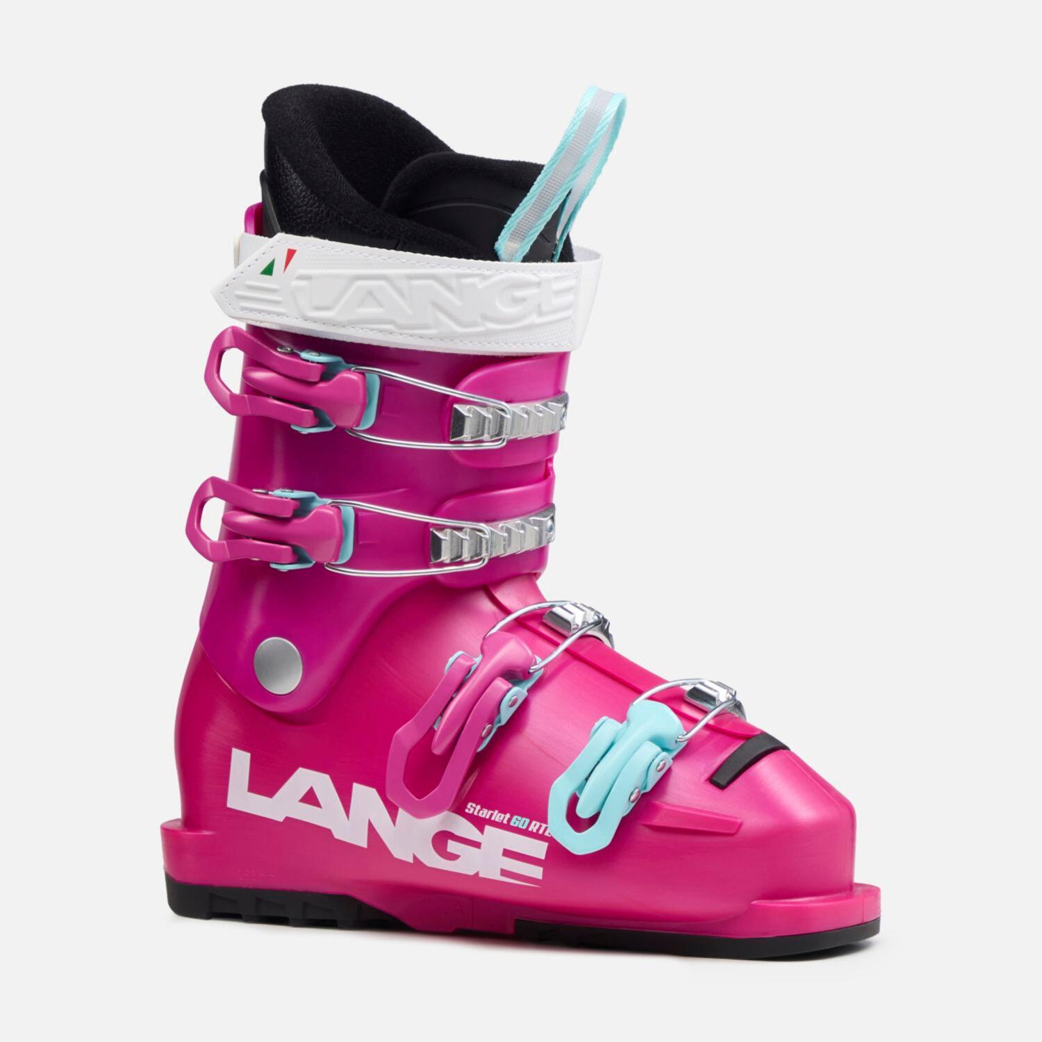Lange - Chaussures De Ski Starlet 60 Rtl Fille - Chaussures De Ski - Rose - 24,5 Cm - Decathlon