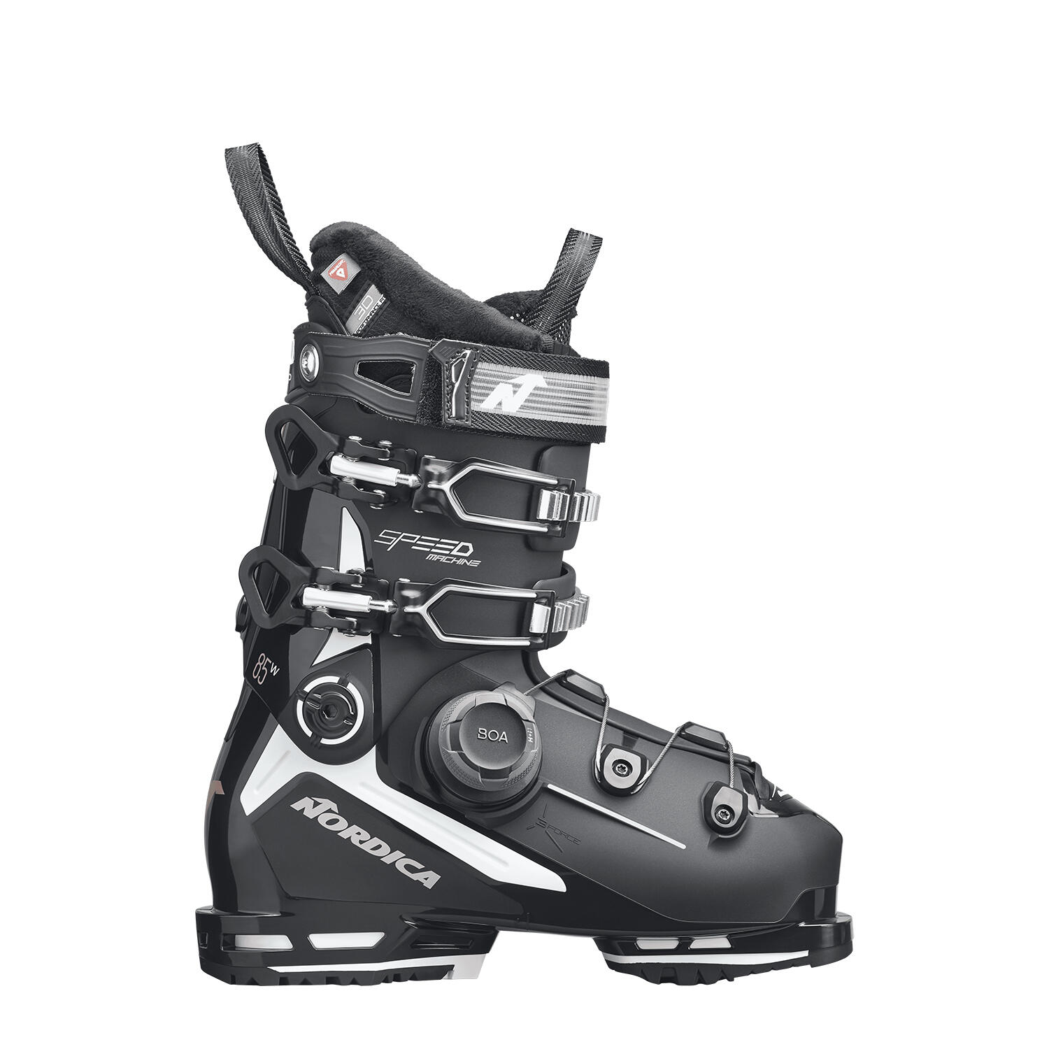 Botas esquí Nordica Speedmachine 3 85 w boa gw Negro Mujer 1/6