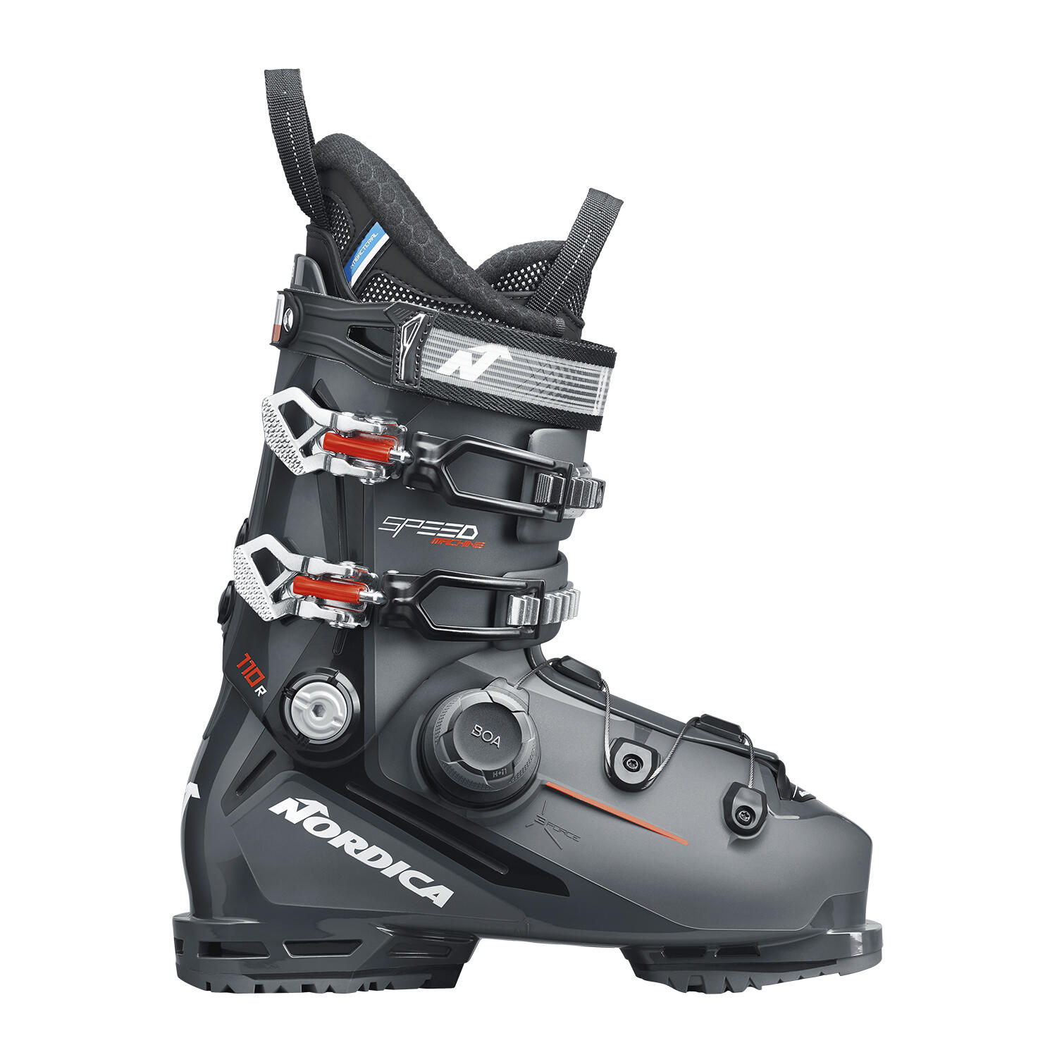 Nordica - Chaussures De Ski Speedmachine 3 110 R Boa Gw Homme - Chaussures De Ski - Gris - 29,5 Cm - Decathlon